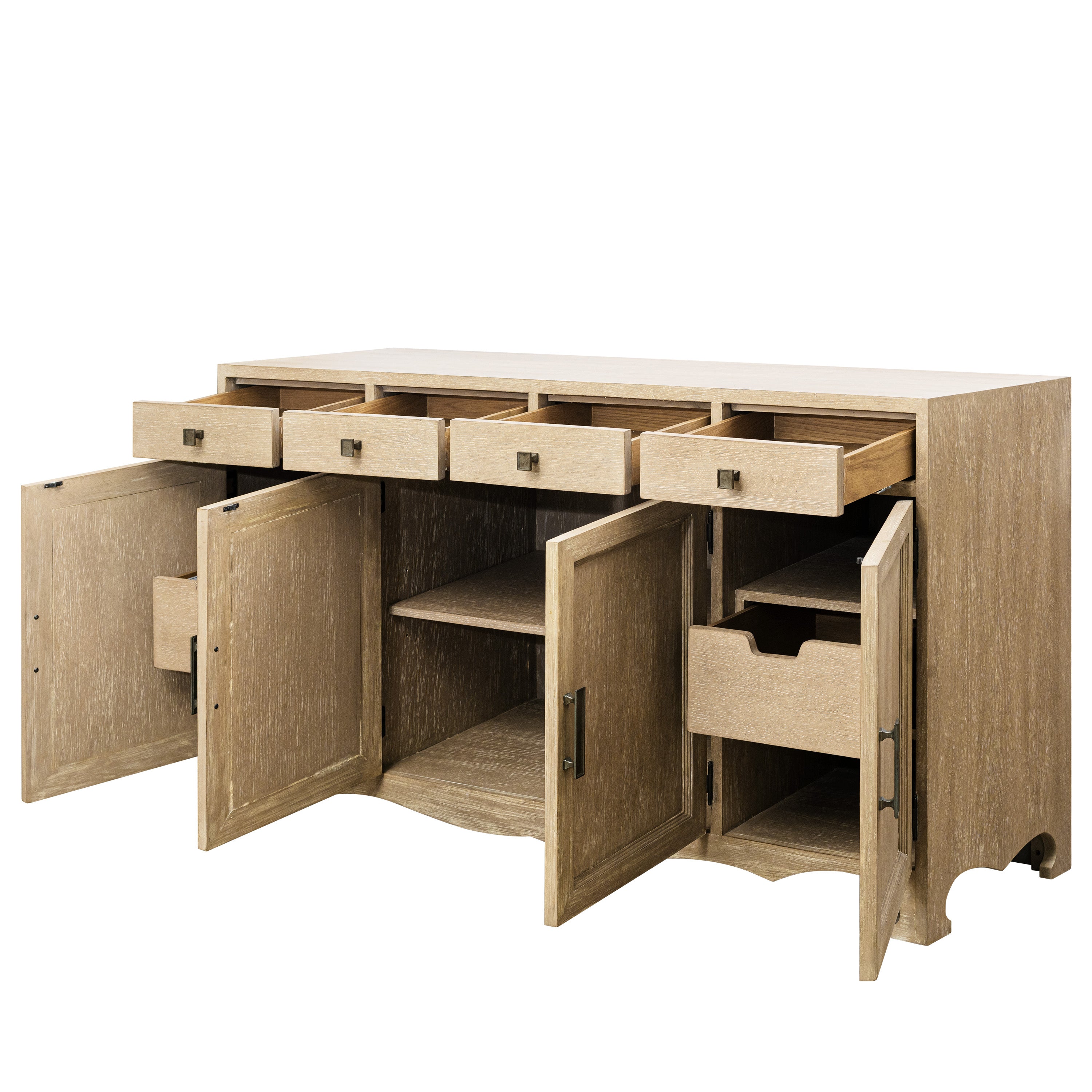 Stanley Willow Buffet - Spacious Storage with Timeless Style