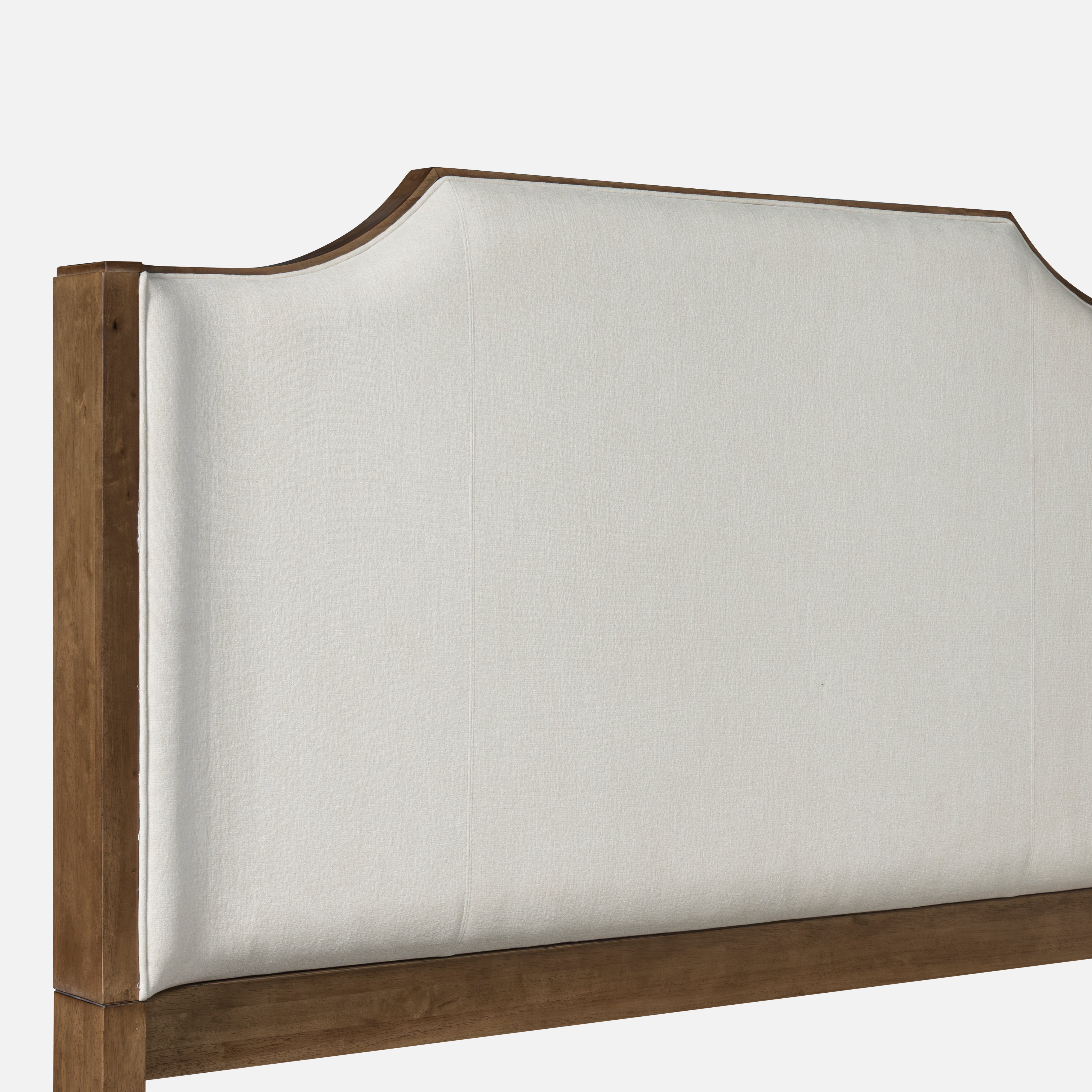 Burl King Size Bed – Light