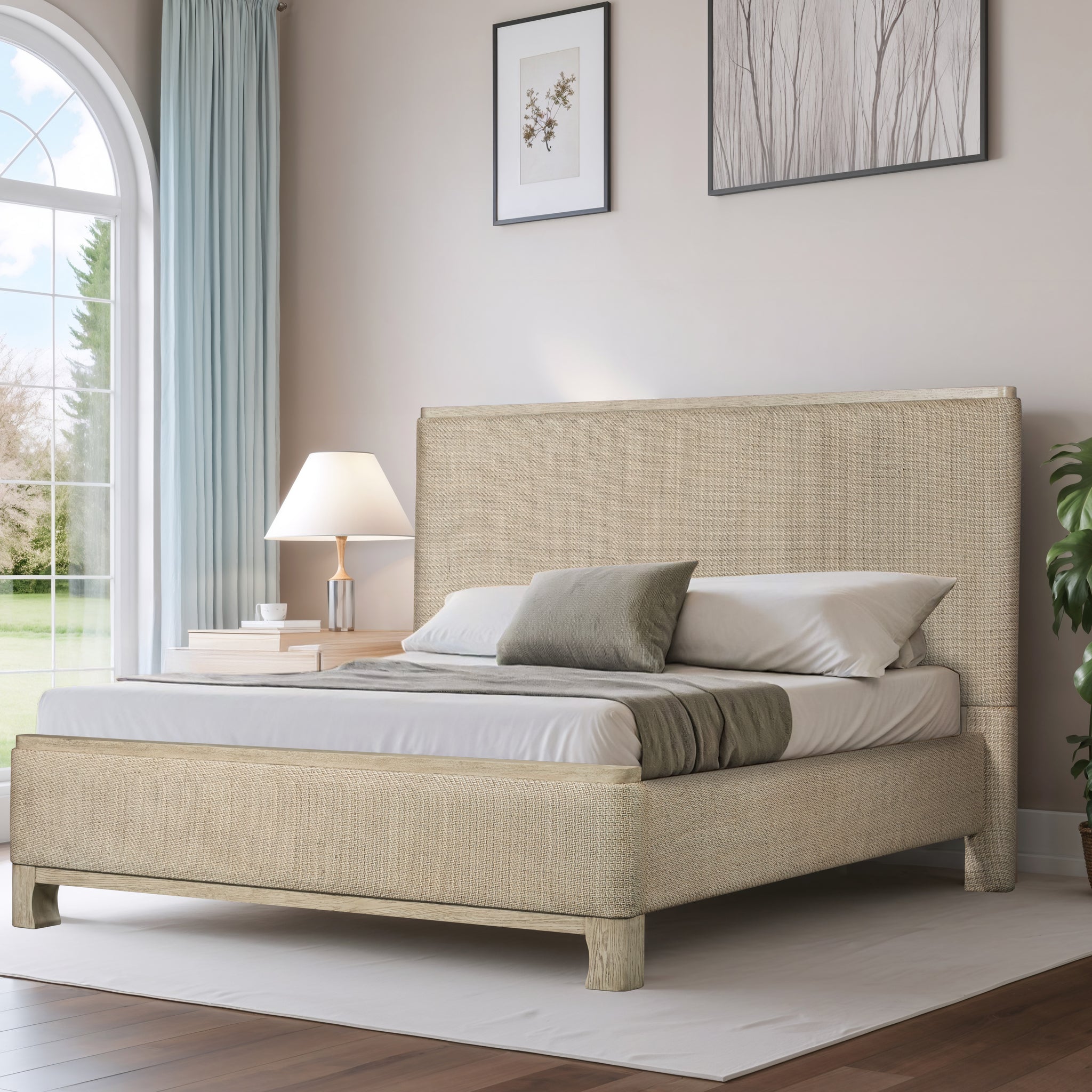 Arbor King Size Bed – Light