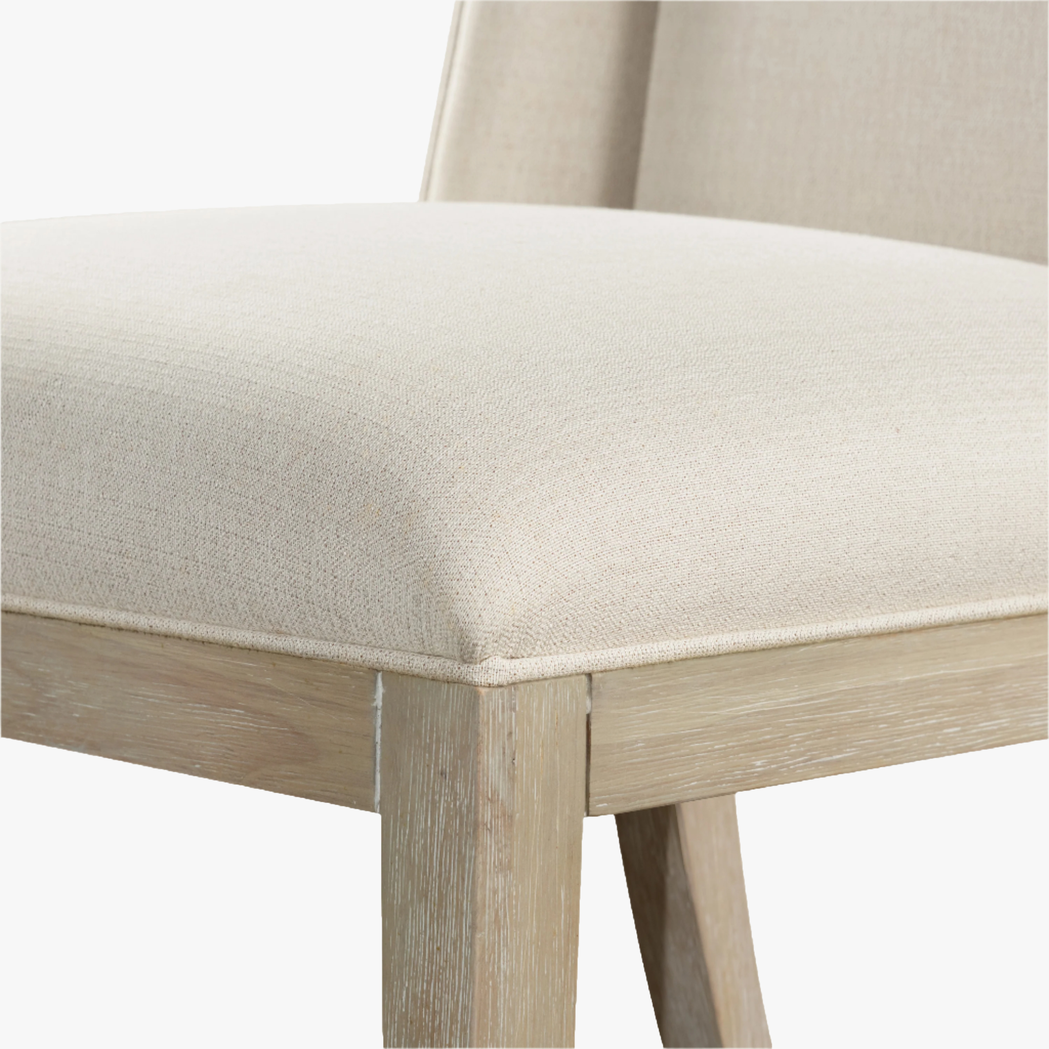 Stanley Horizon Dining Chairs Set of 2 in Mist – Upholstered Modern Dining Room Chairs with Padded Seat & Back, Wood Legs, Comfortable & Stylish Accent Side Chairs