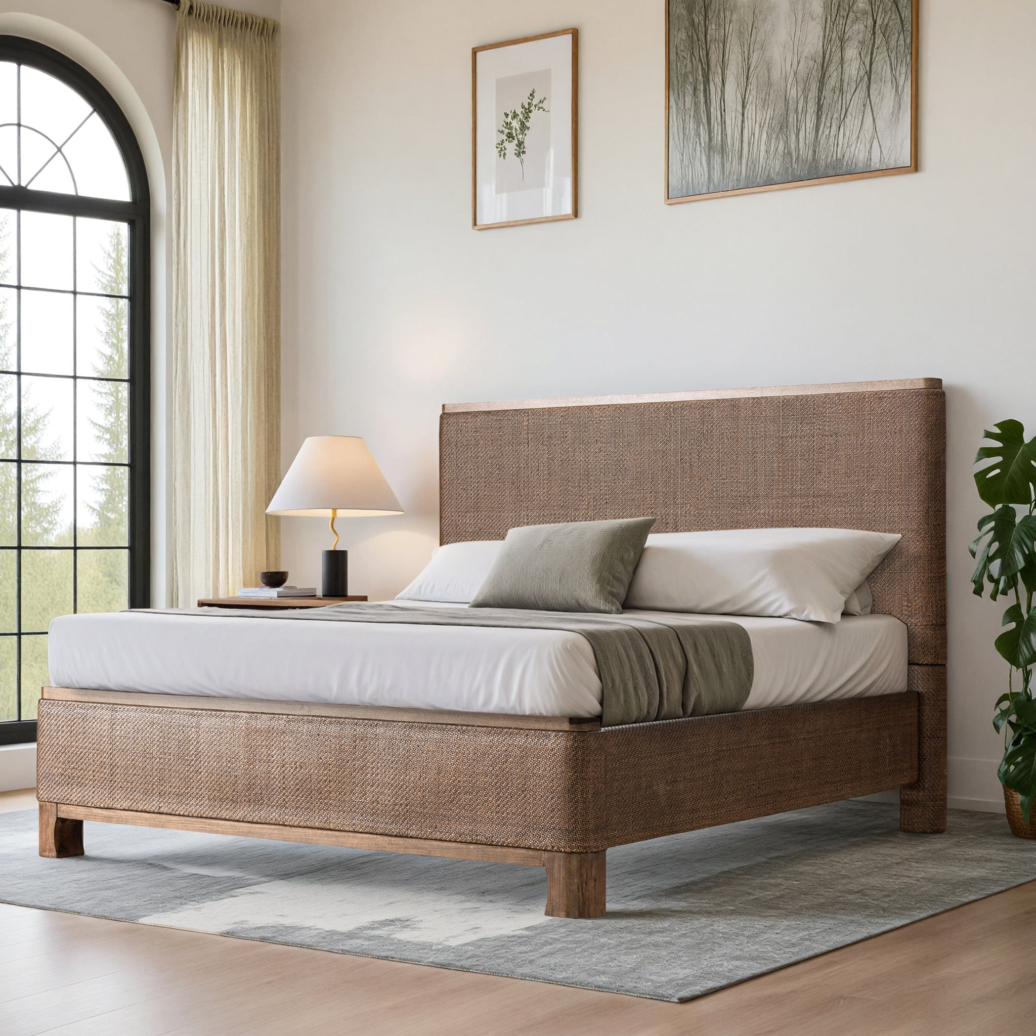 Arbor King Size Bed – Dark