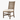 Portico Side Chair Set of 2 Drift Upholstered Dining Chairs Modern Accent Kitchen Chairs Elegant Wooden Frame Comfortable Padded Seat Stylish Living Room Seating