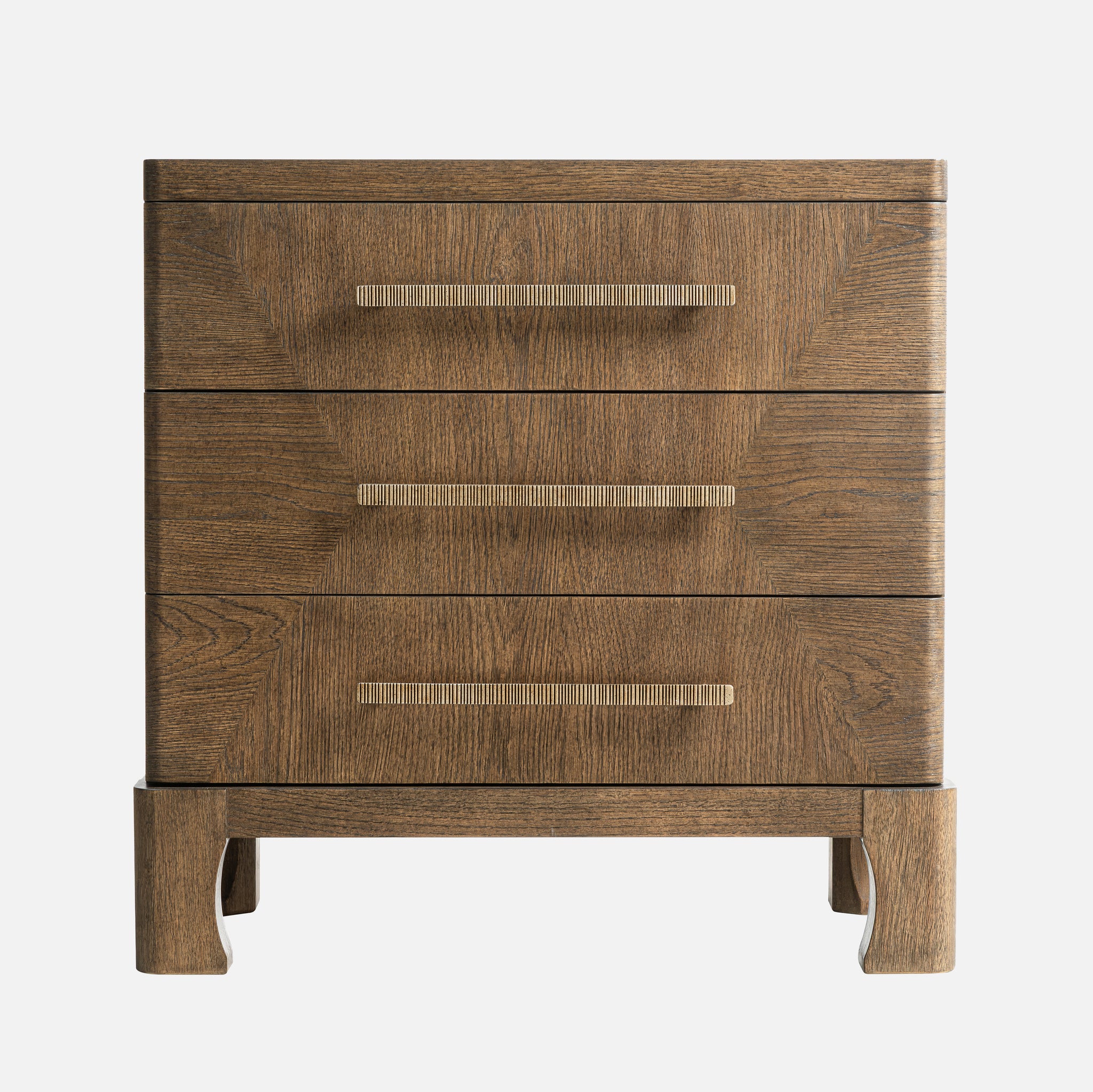 Marlow Oak Nightstand - Dark
