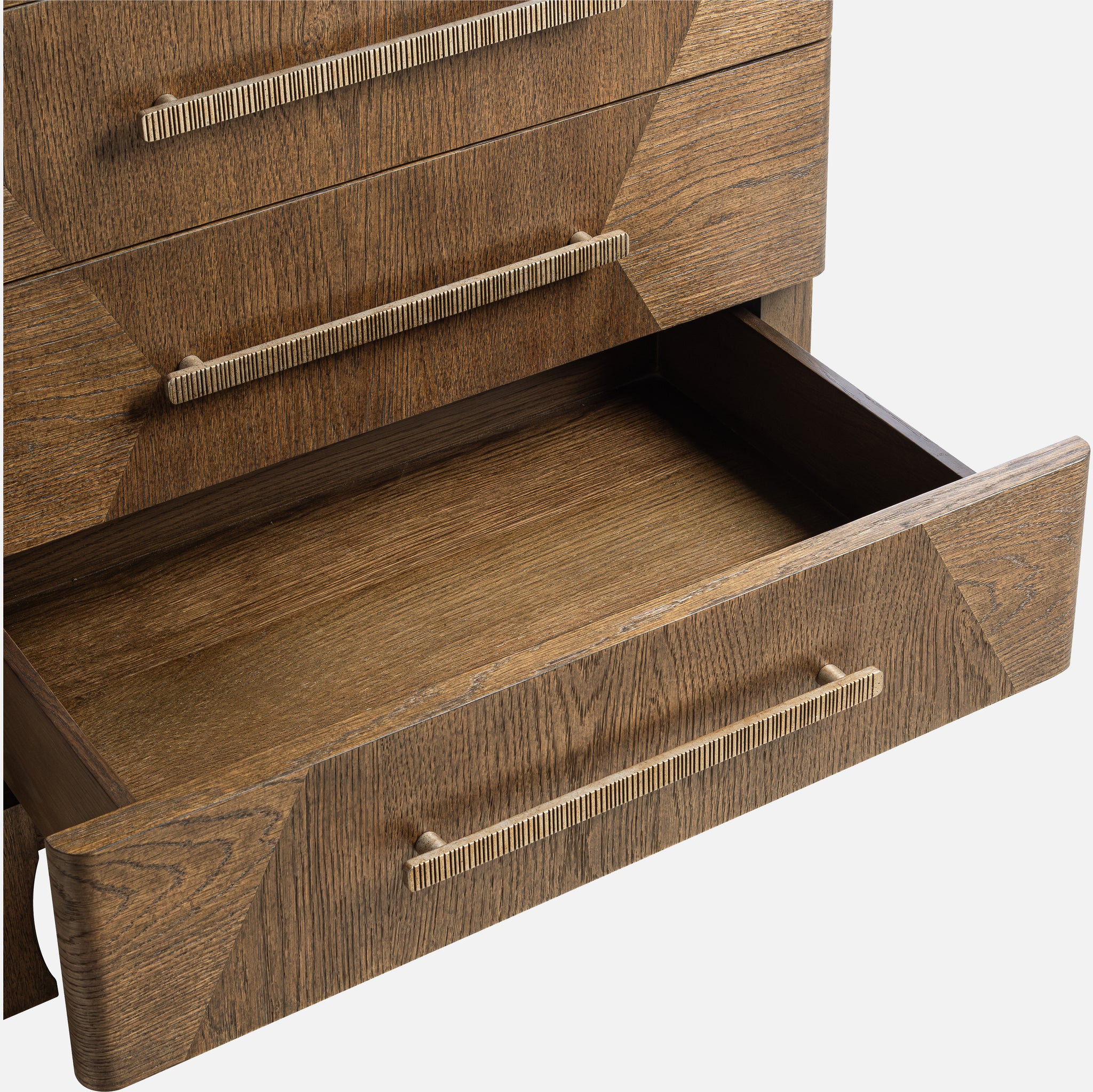 Marlow Oak Nightstand - Dark