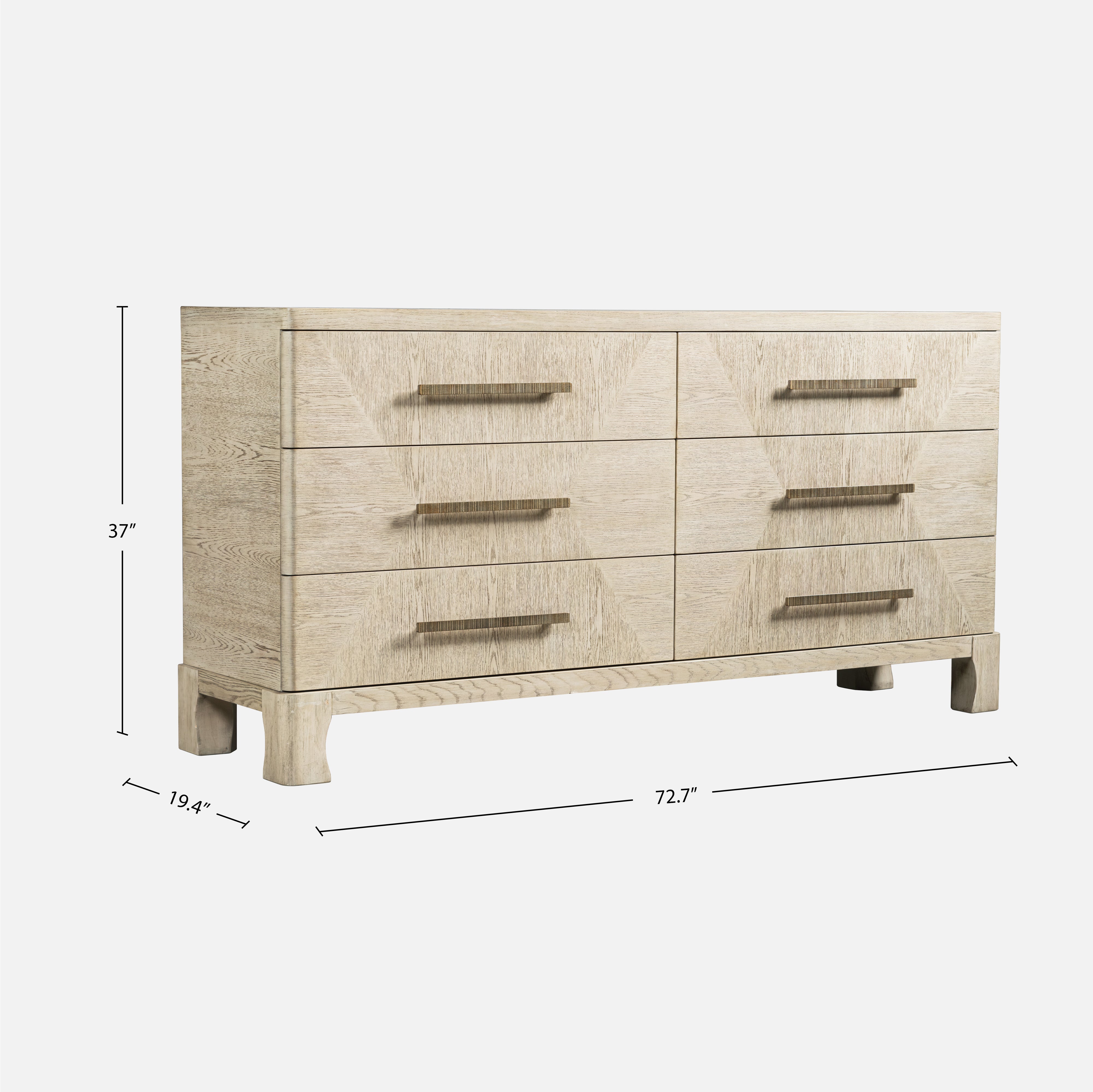 Marlow Oak Dresser - Light