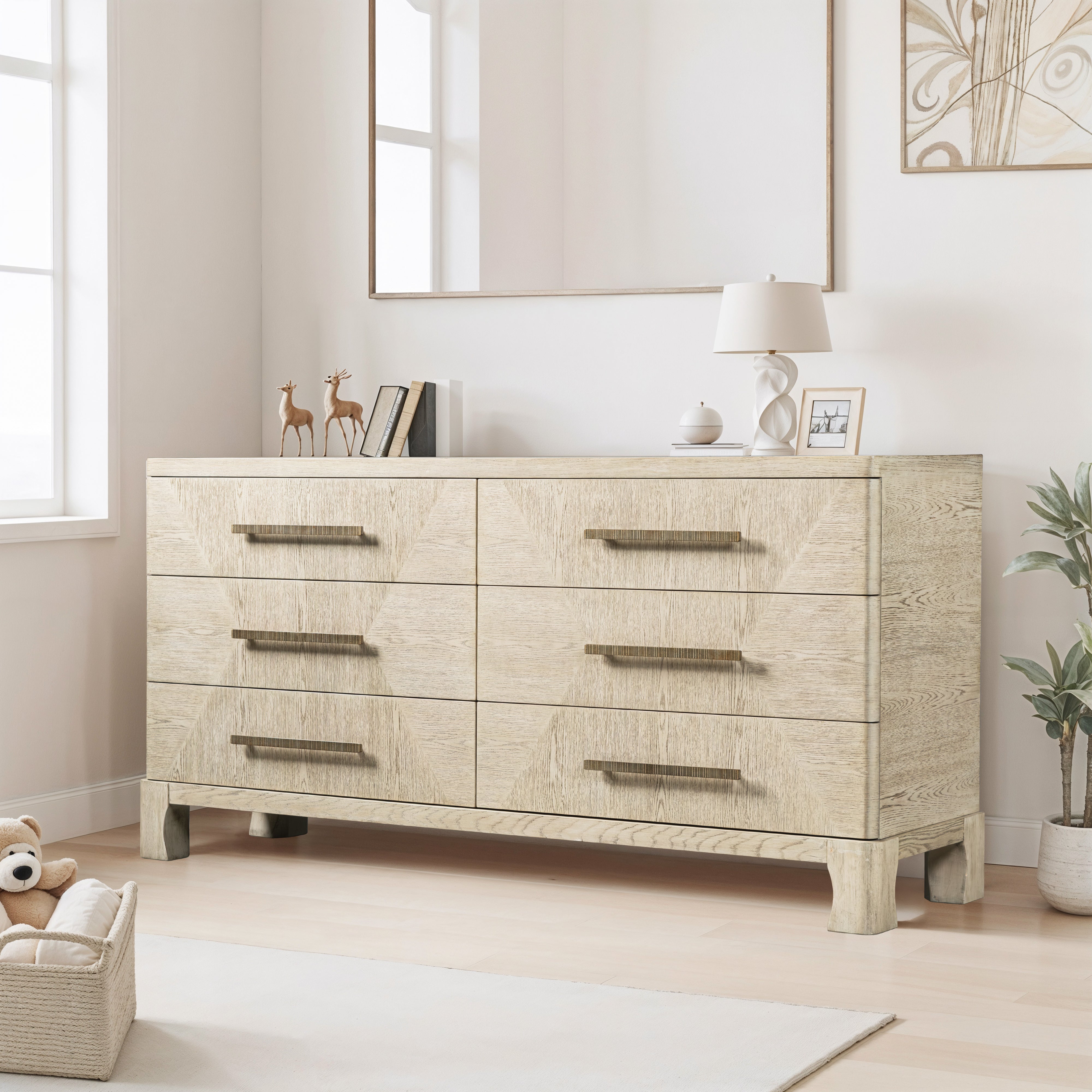 Marlow Oak Dresser - Light