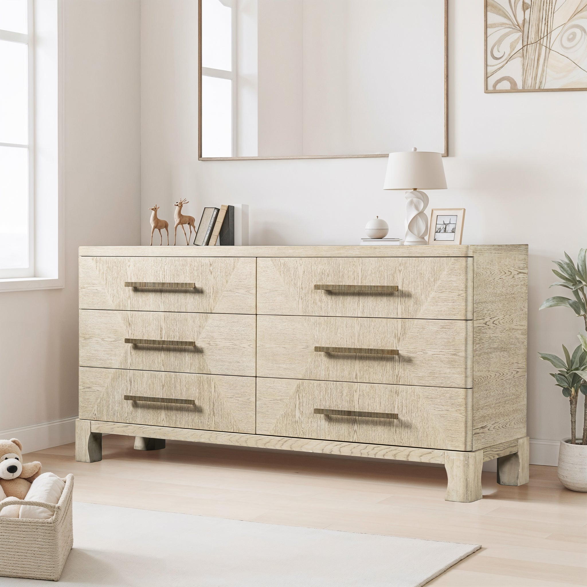 Marlow Oak Dresser - Light