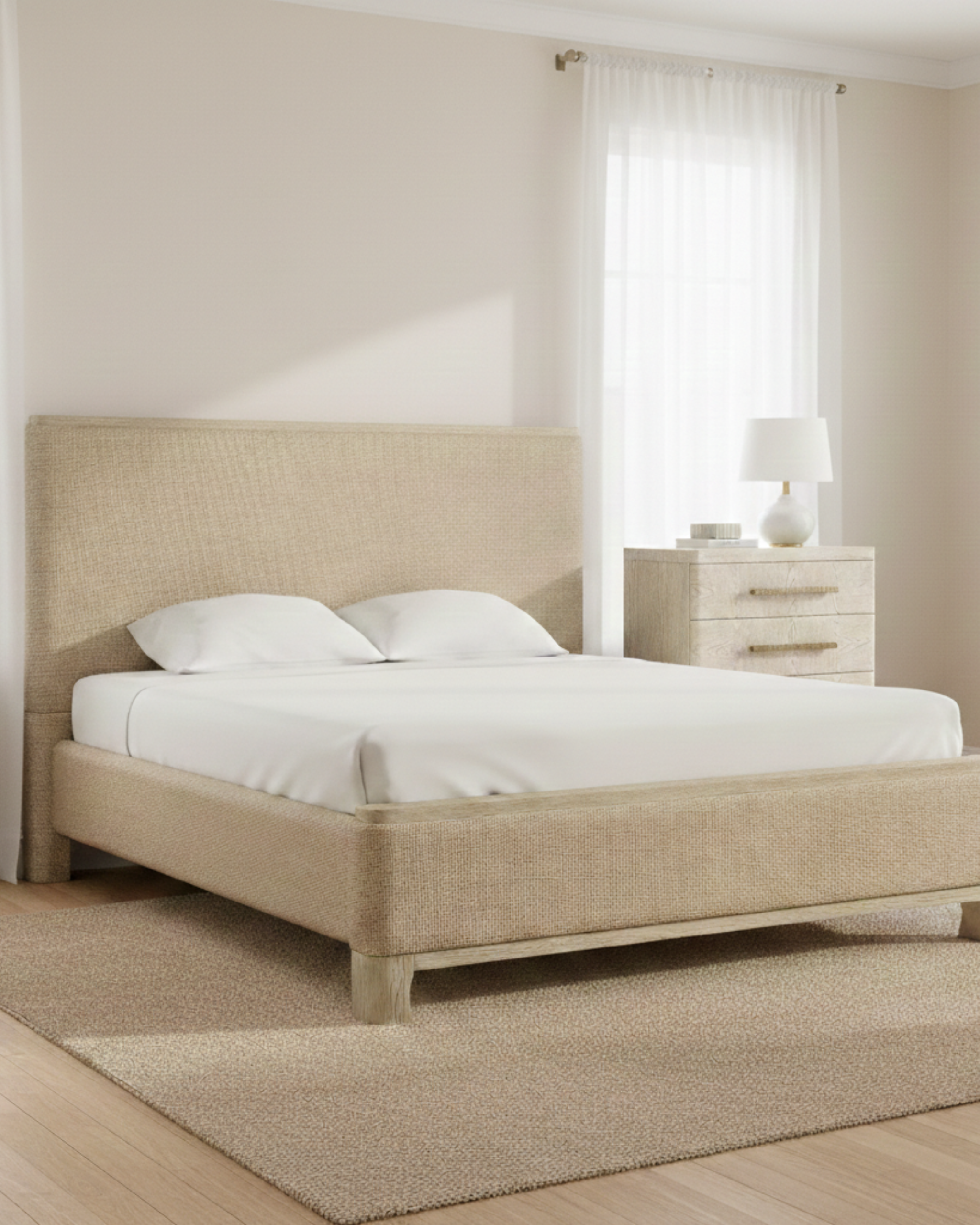 Arbor King Size Bed – Light