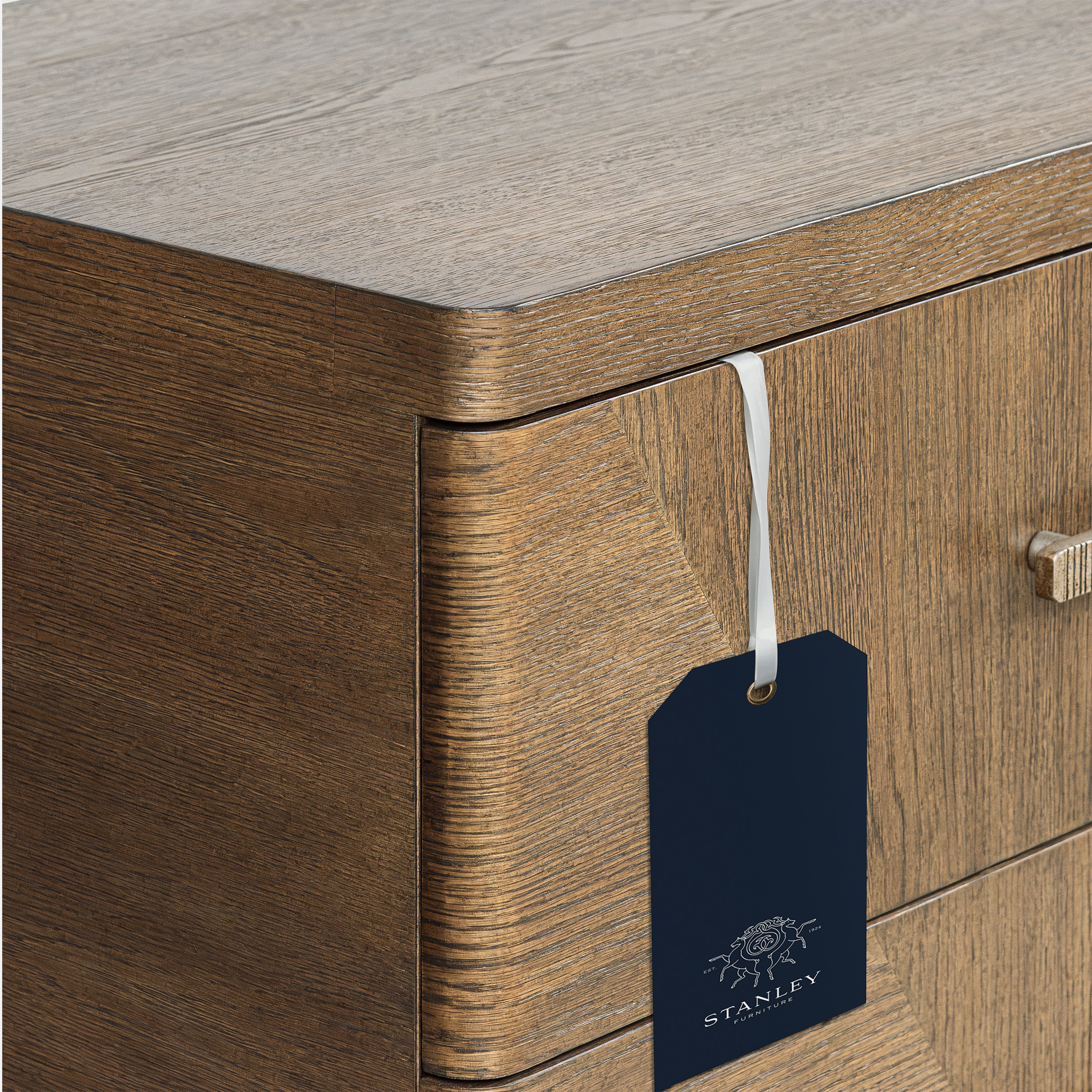 Marlow Oak Dresser - Dark