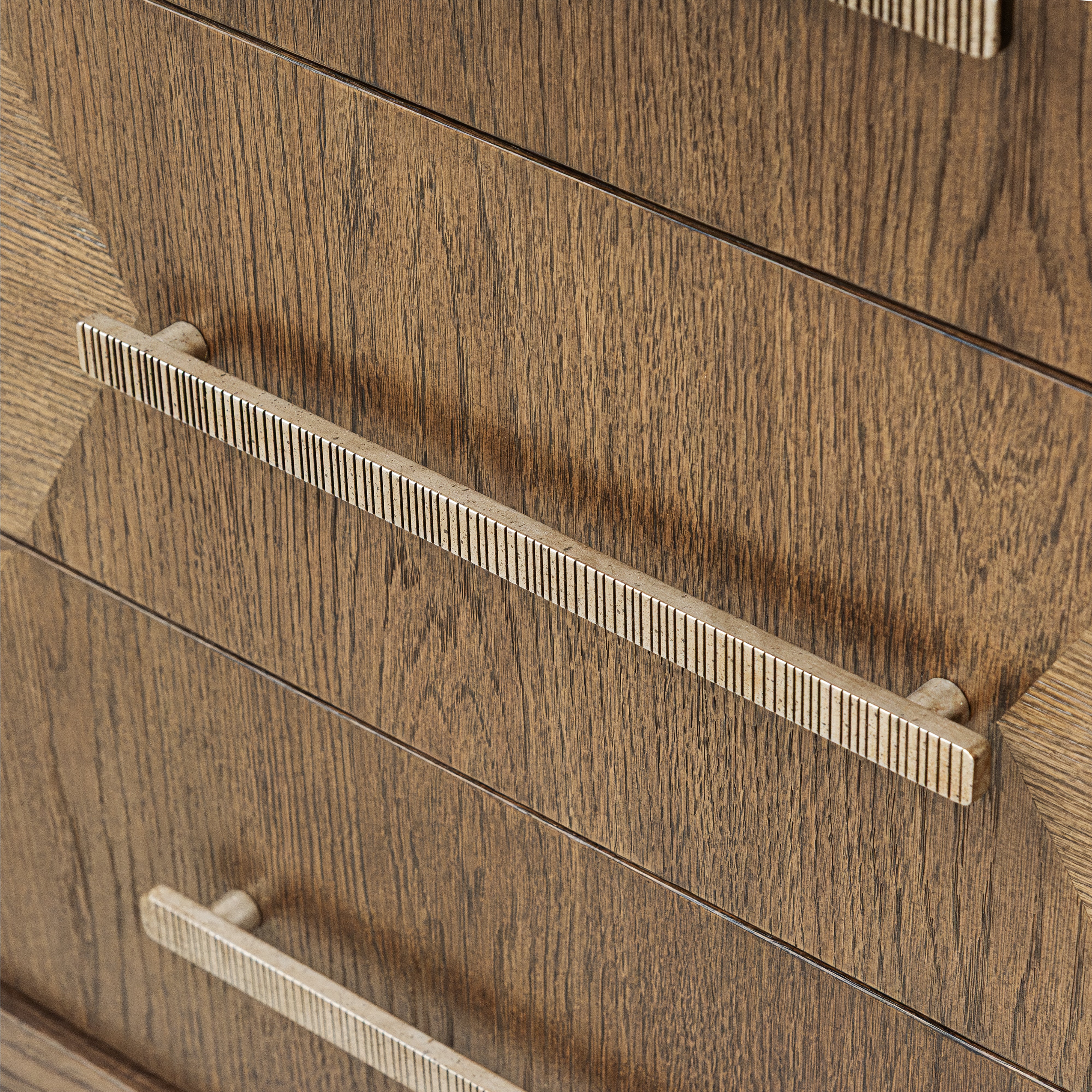 Marlow Oak Dresser - Dark