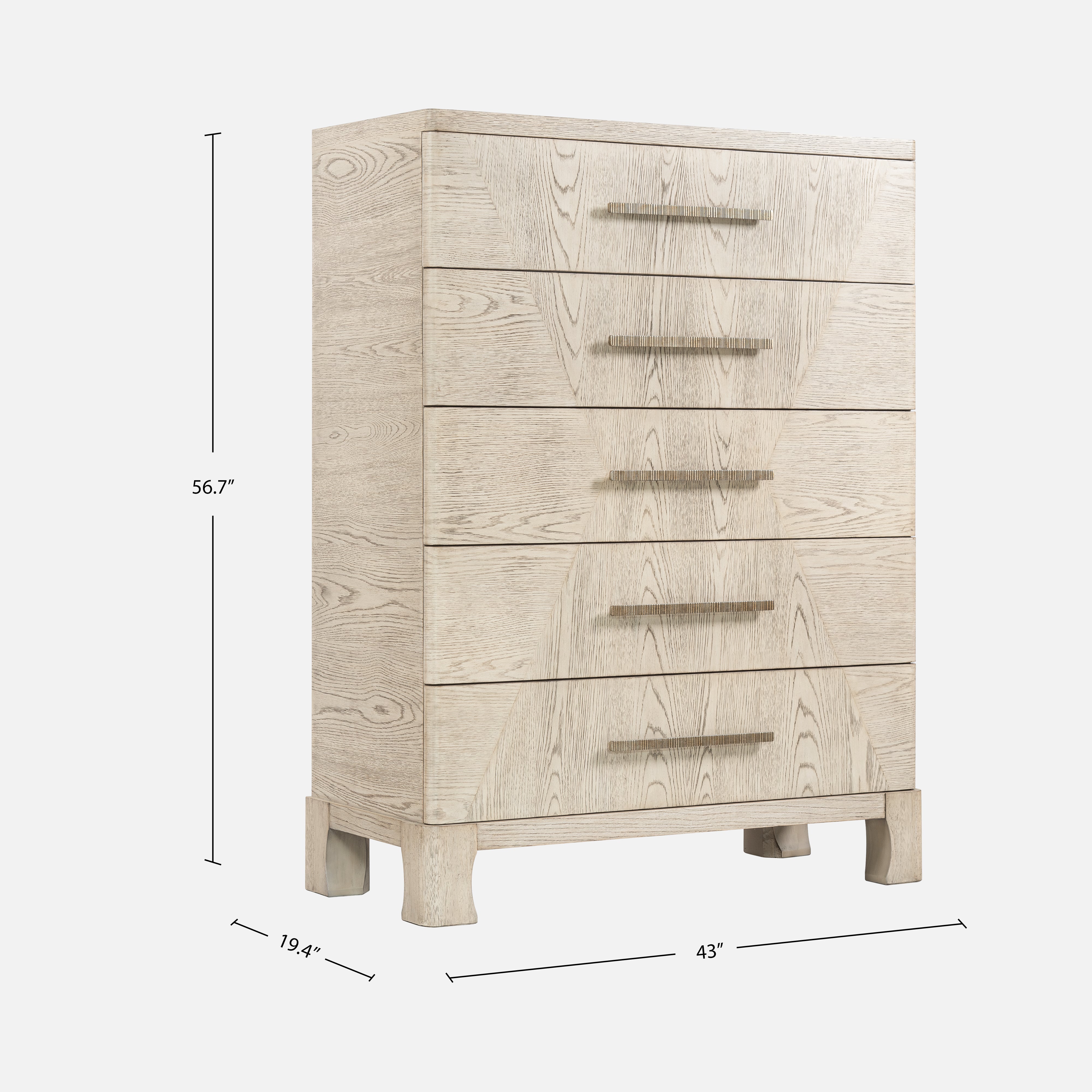 Marlow Oak Chest - Light