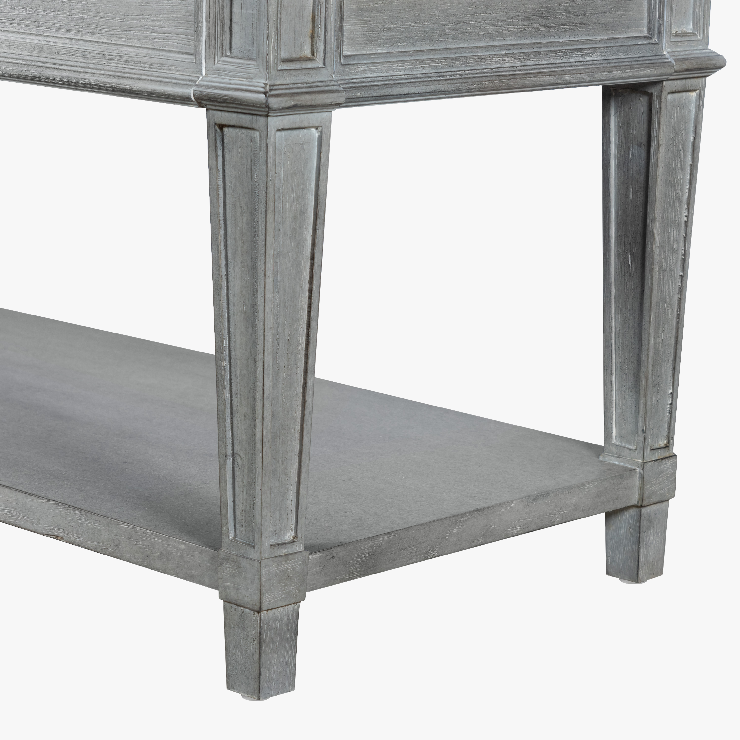 Willow Bed End Bench in Pewter