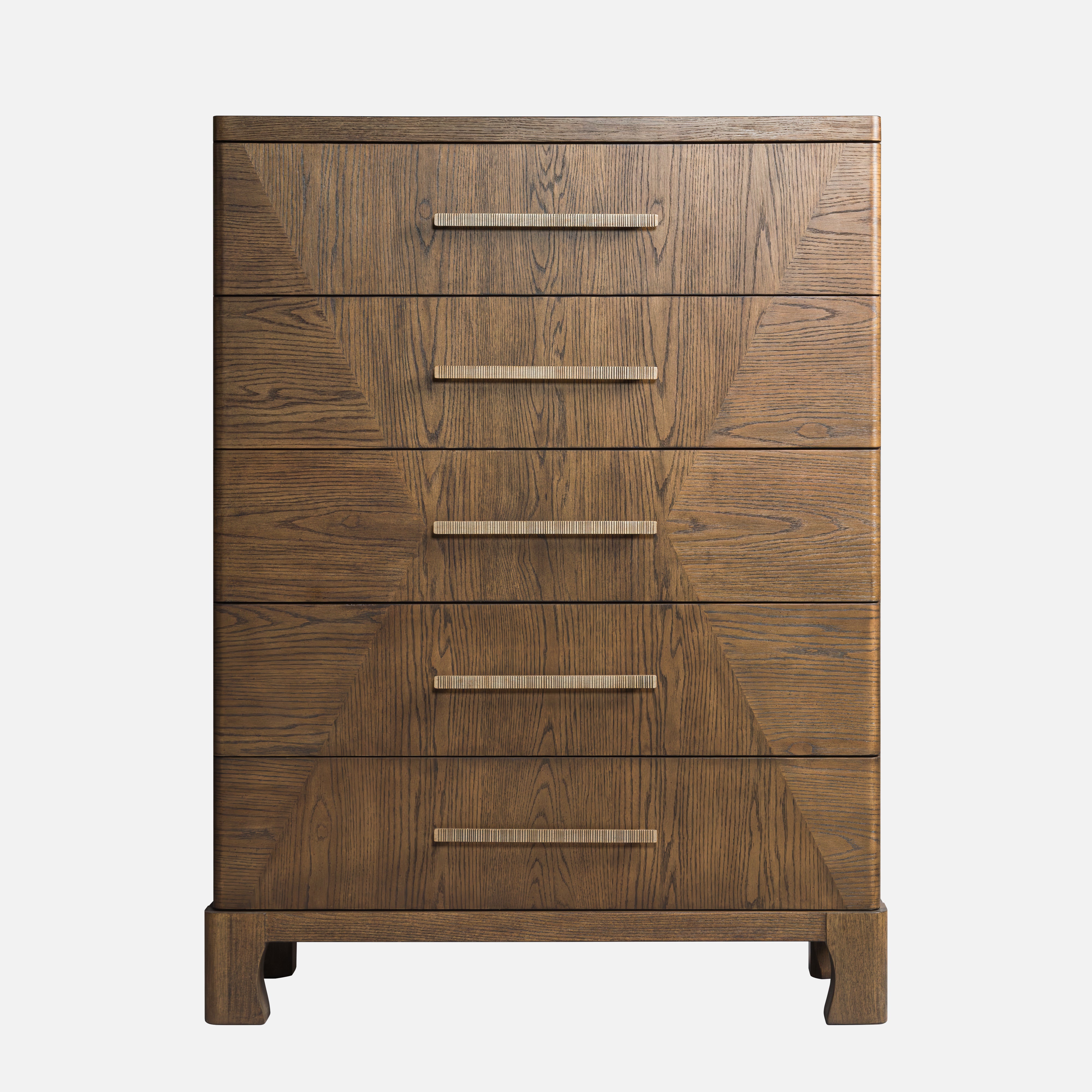 Marlow Oak Chest - Dark