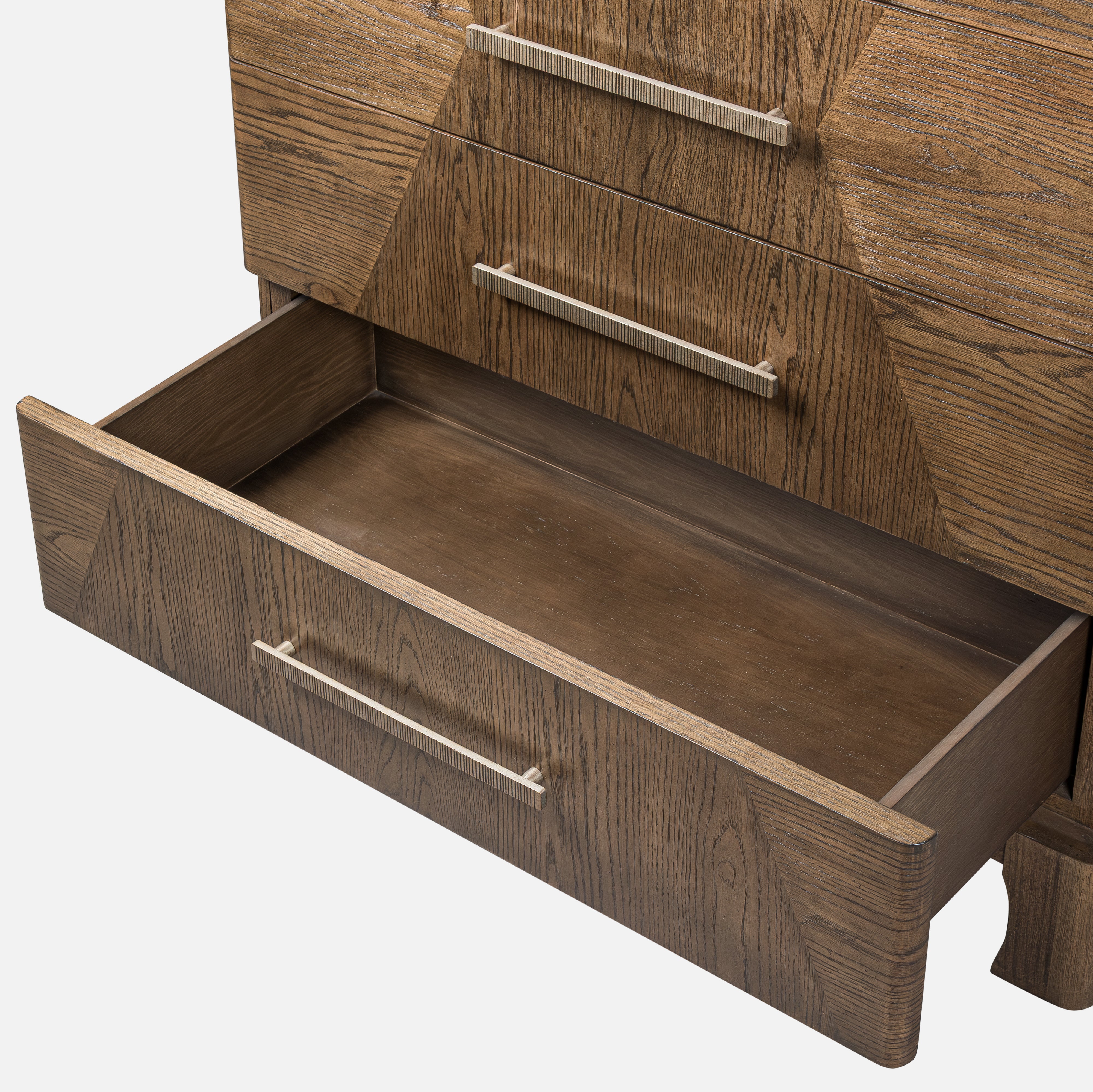Marlow Oak Chest - Dark