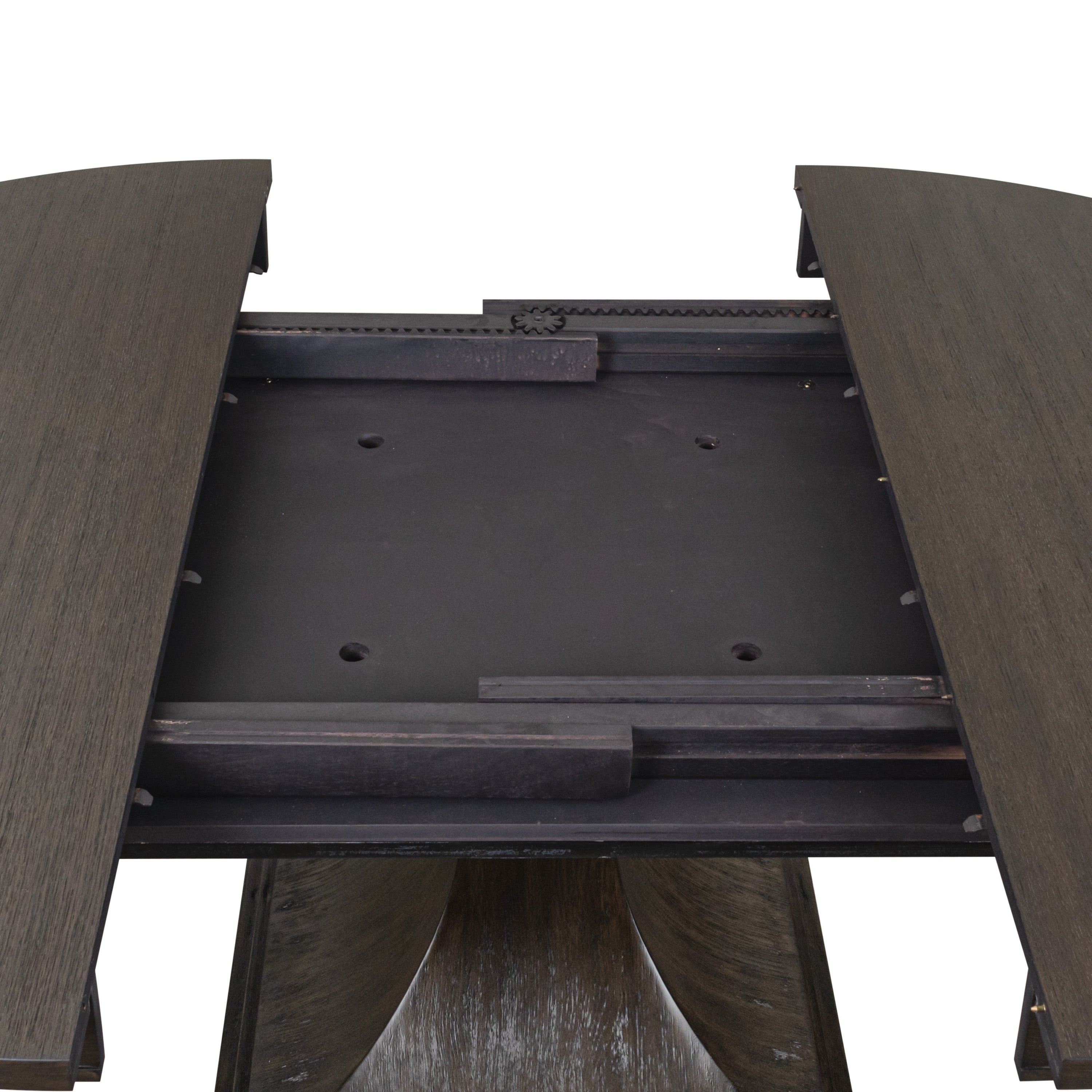 Stanley Horizon 54" Round Dining Table in Flannel : Modern Style with Timeless Appeal