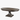 Horizon 54 Inch Round Dining Table in Flannel Modern Wooden Pedestal Kitchen Table Contemporary Dining Room Furniture Space Saving Elegant Family Table