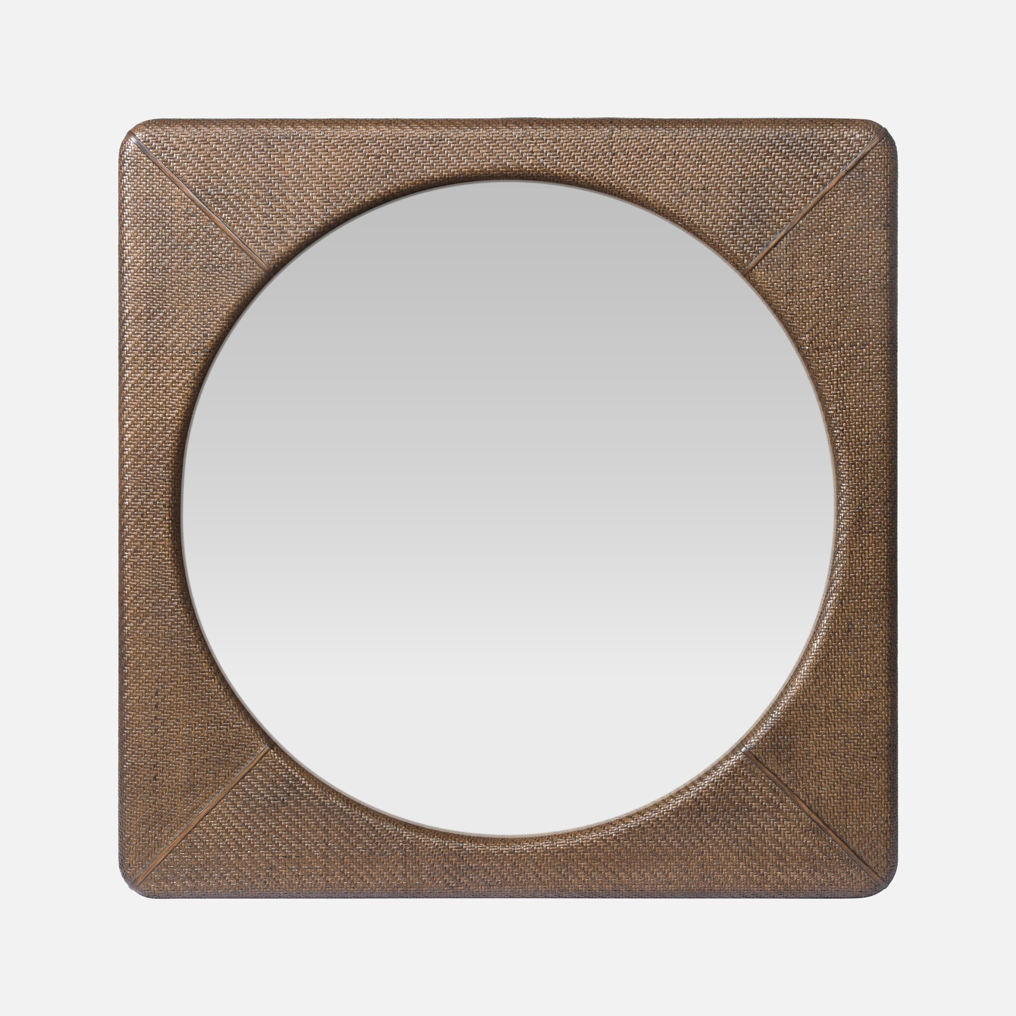 Framed Wall Mirror - Dark