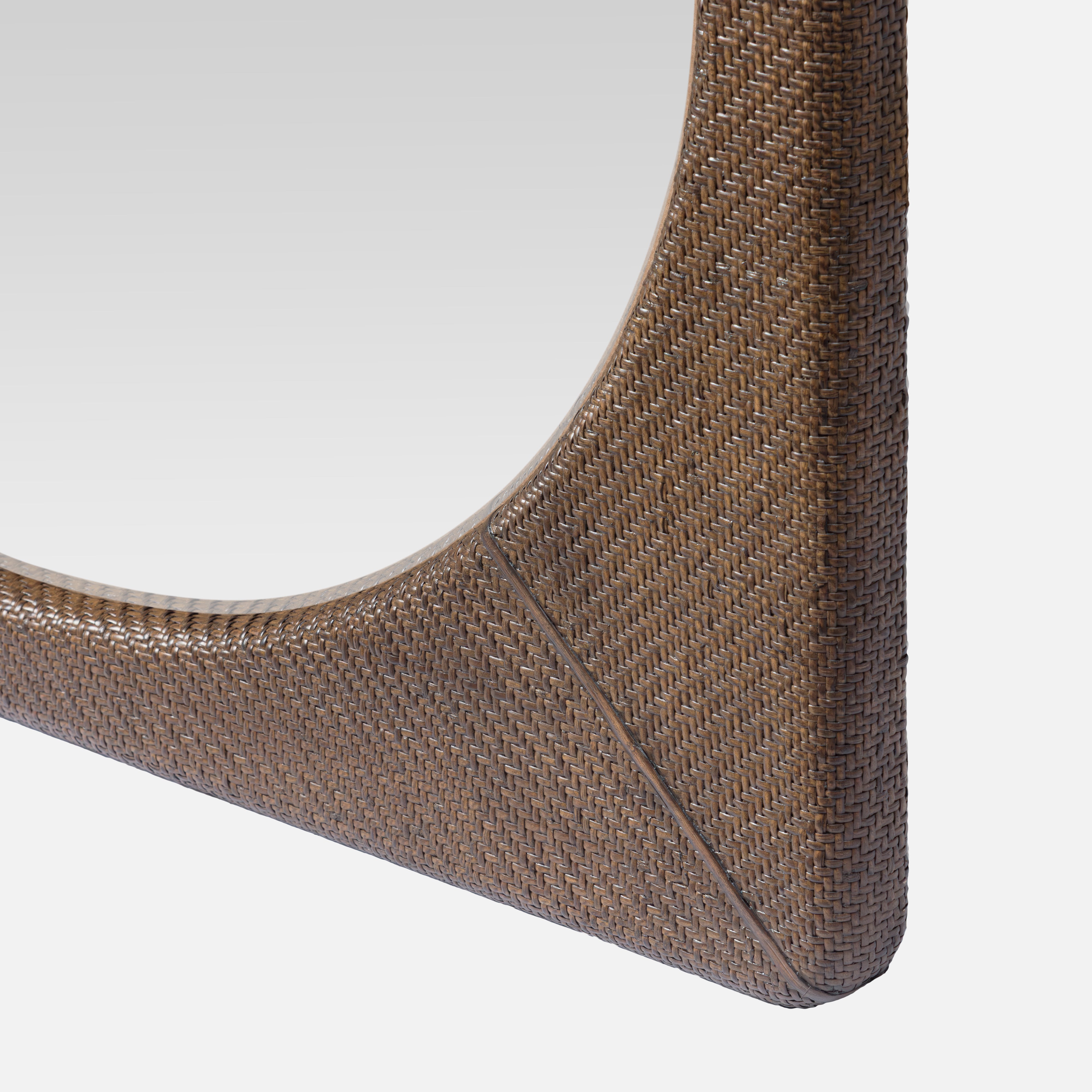 Framed Wall Mirror - Dark