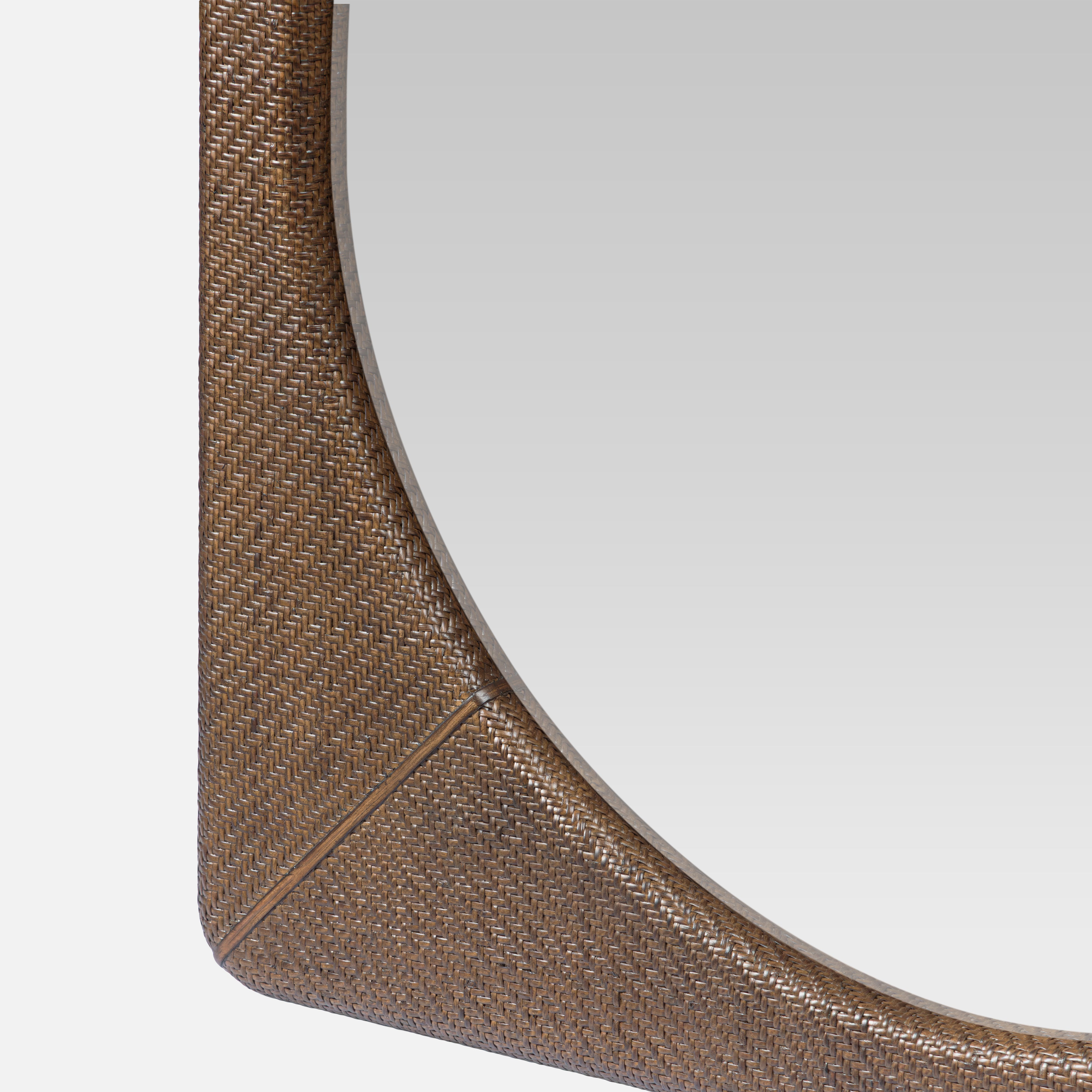 Framed Wall Mirror - Dark