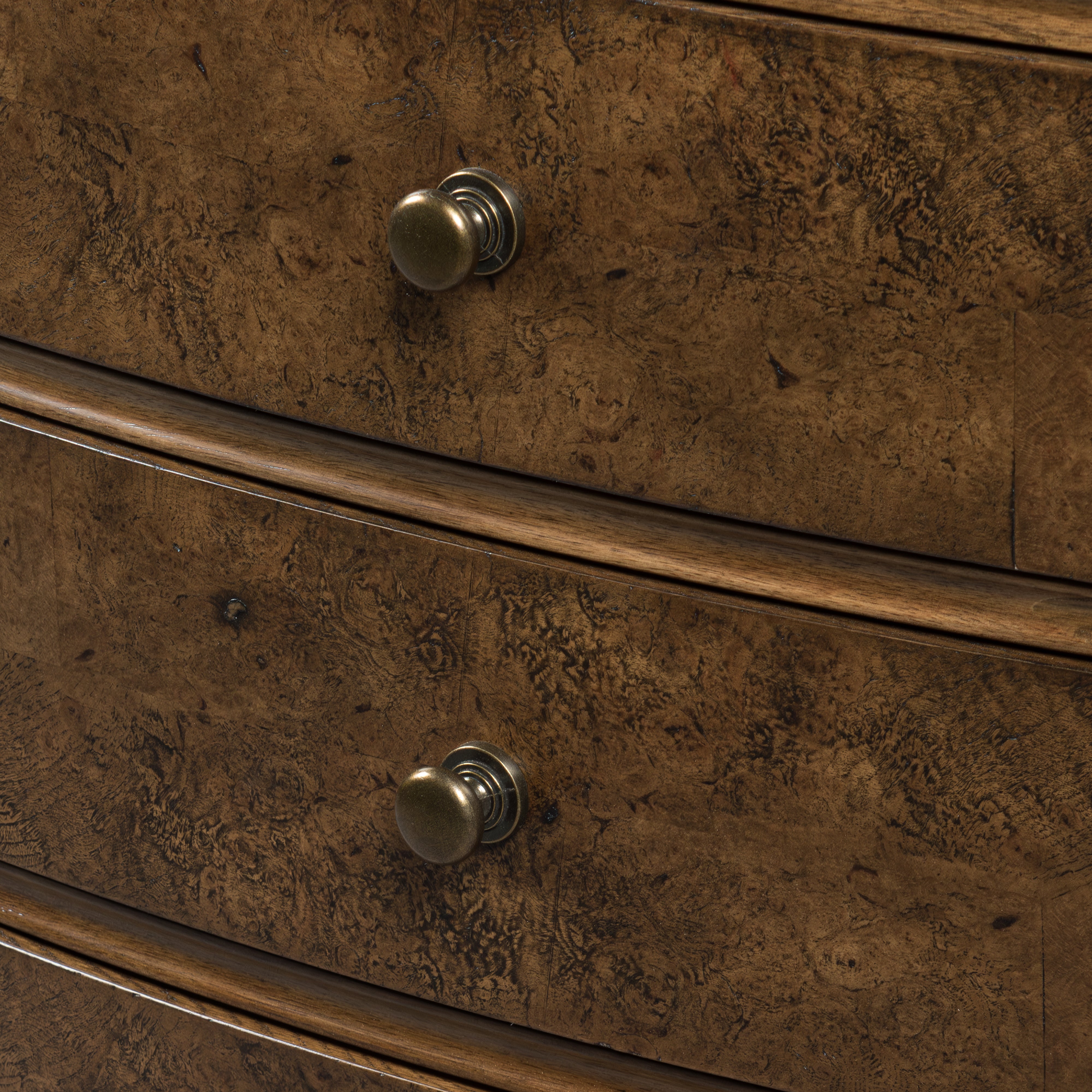 Burl Oak Nightstand - Light