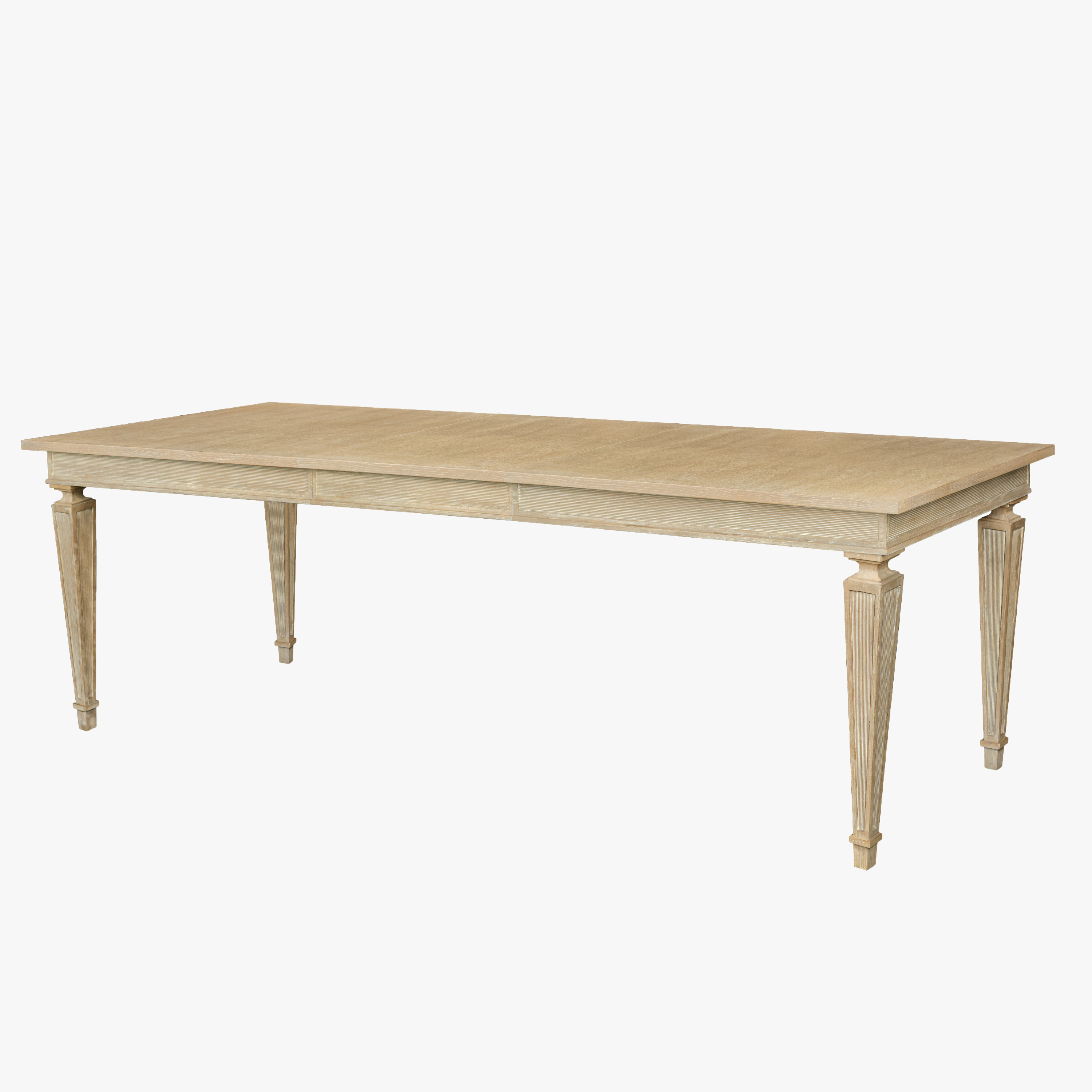 Willow 72" Extendable Dining Table in Light Brown