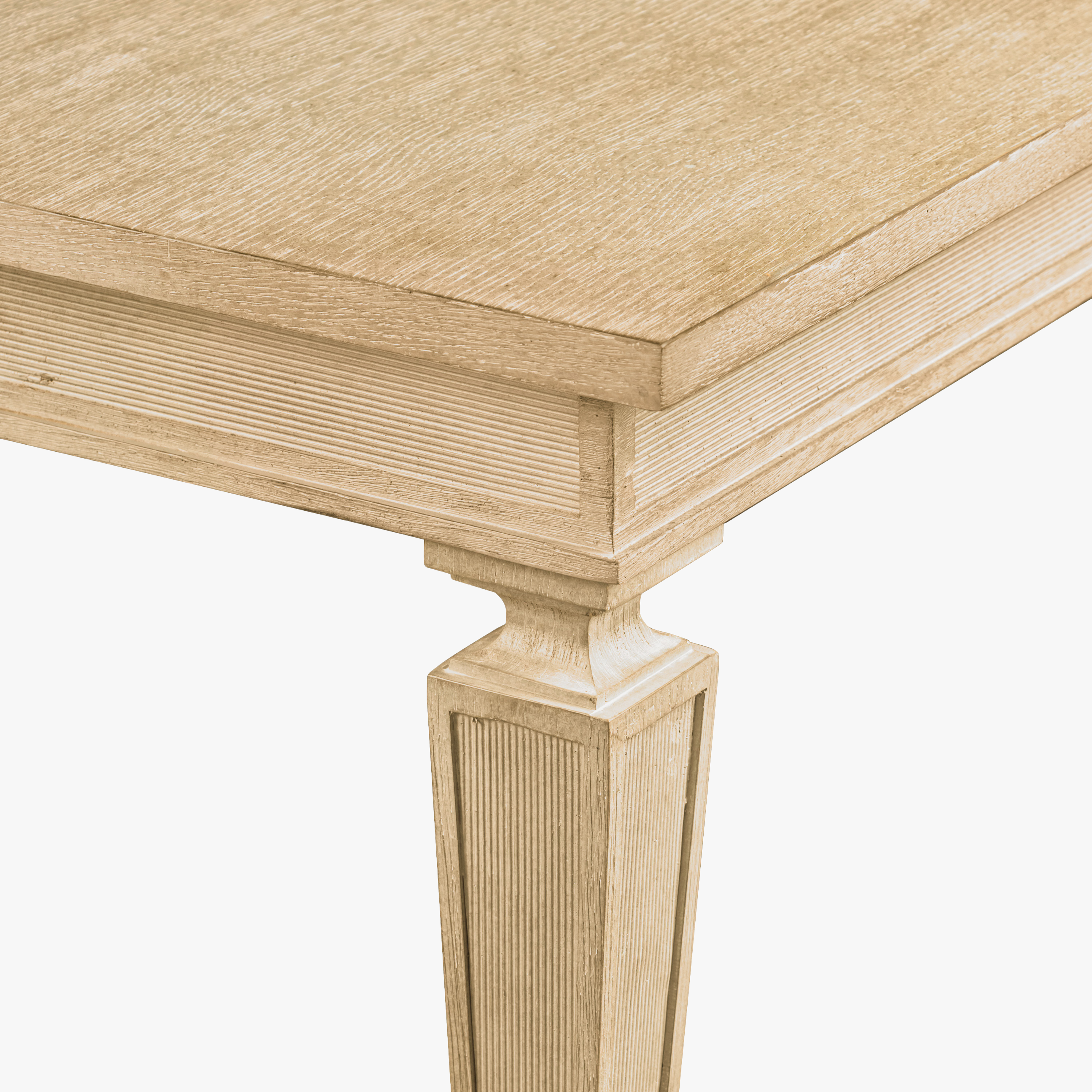 Willow 72" Extendable Dining Table in Light Brown