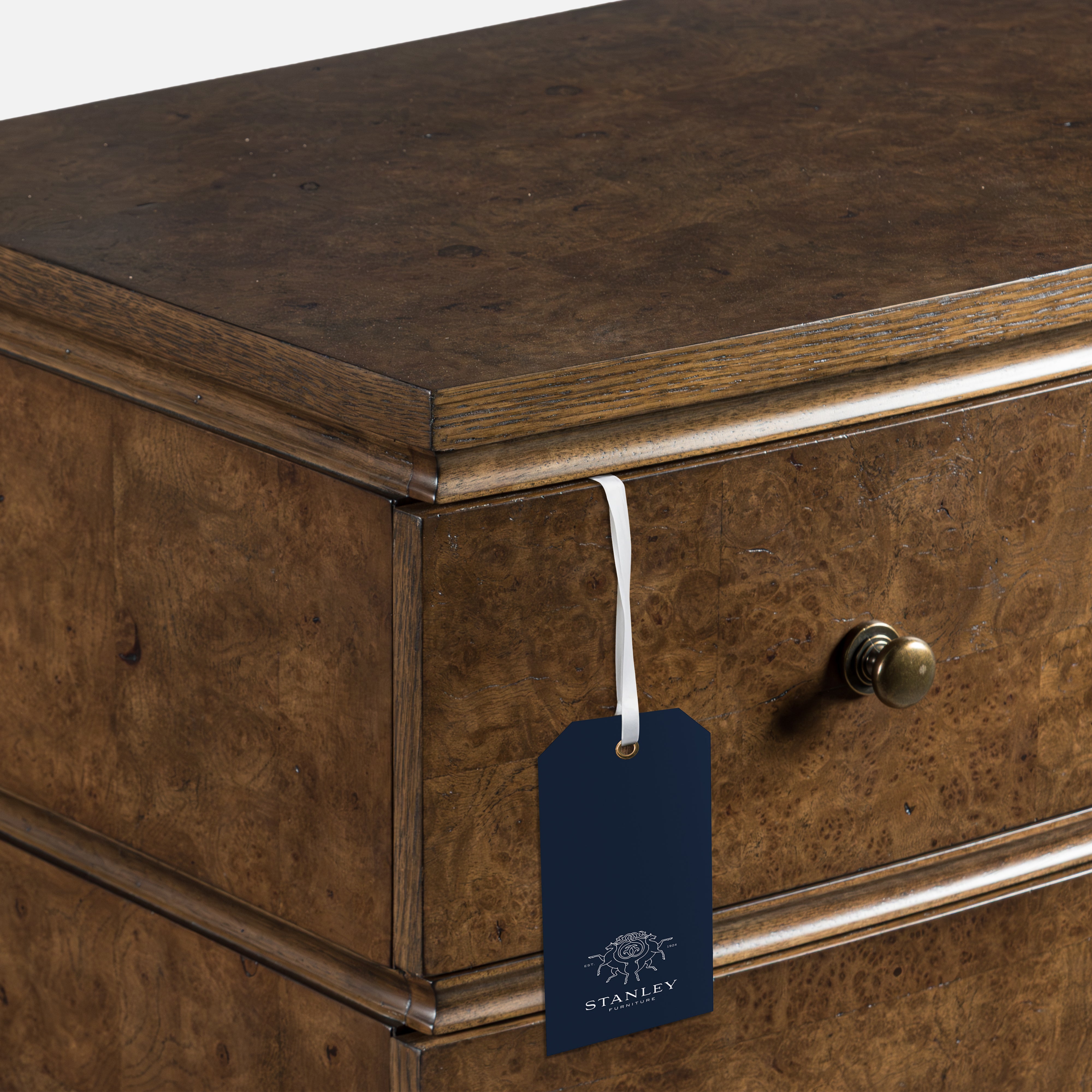 Burl Oak Chest - Light