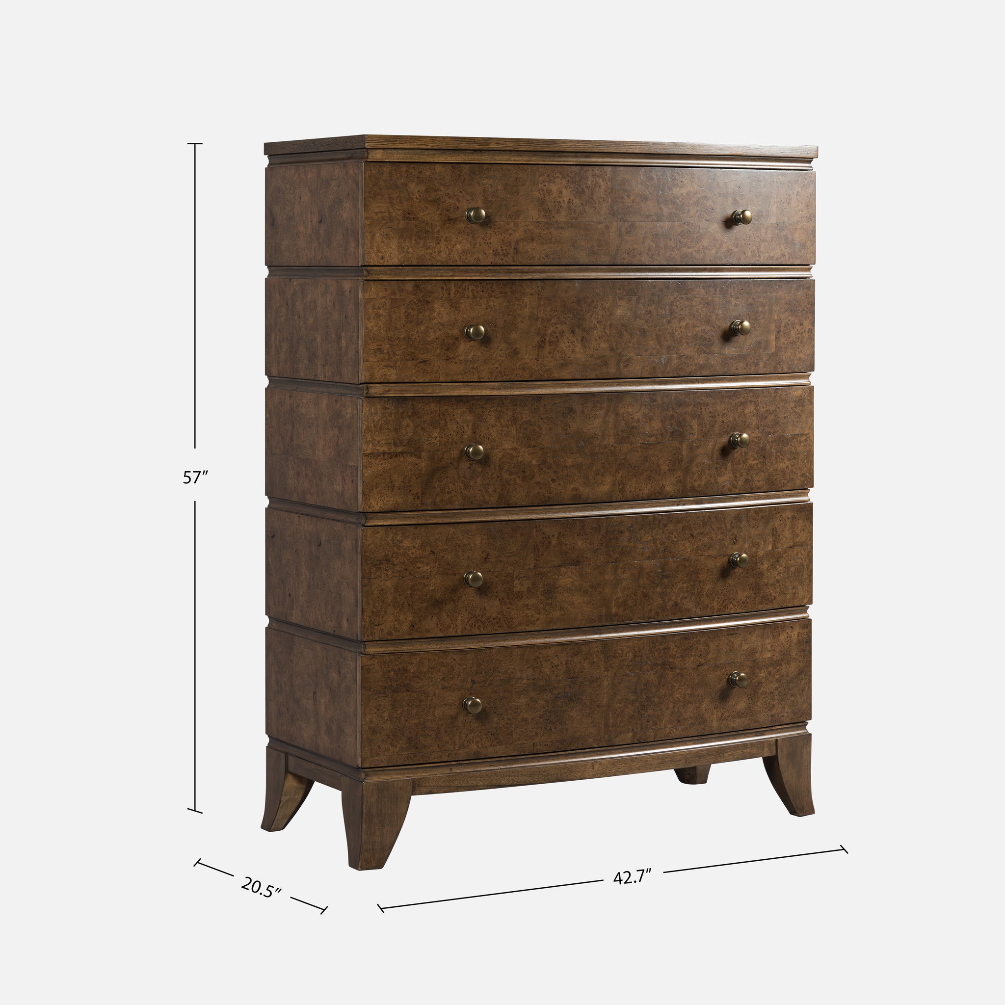 Burl Oak Chest - Light