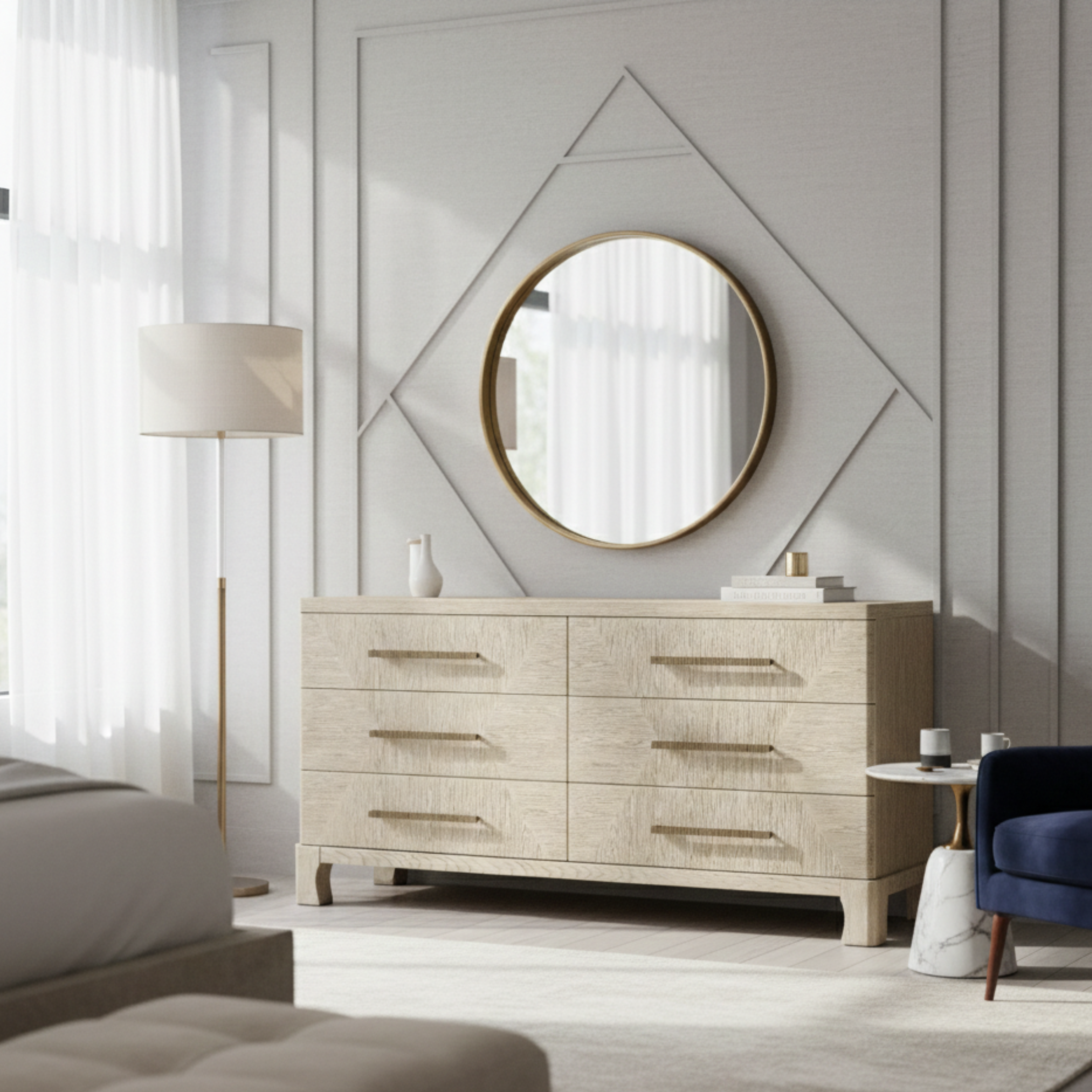 Marlow Oak Dresser - Light Marlow Oak Dresser - Light