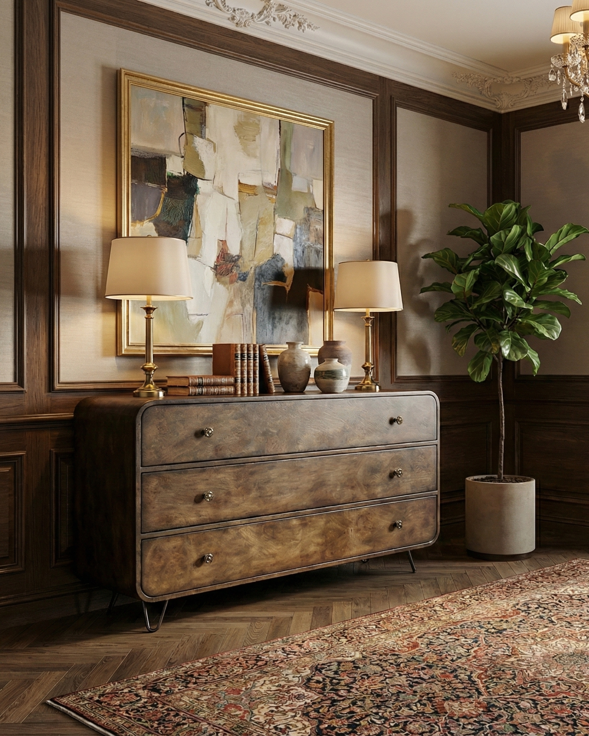 Linden Wood Dresser