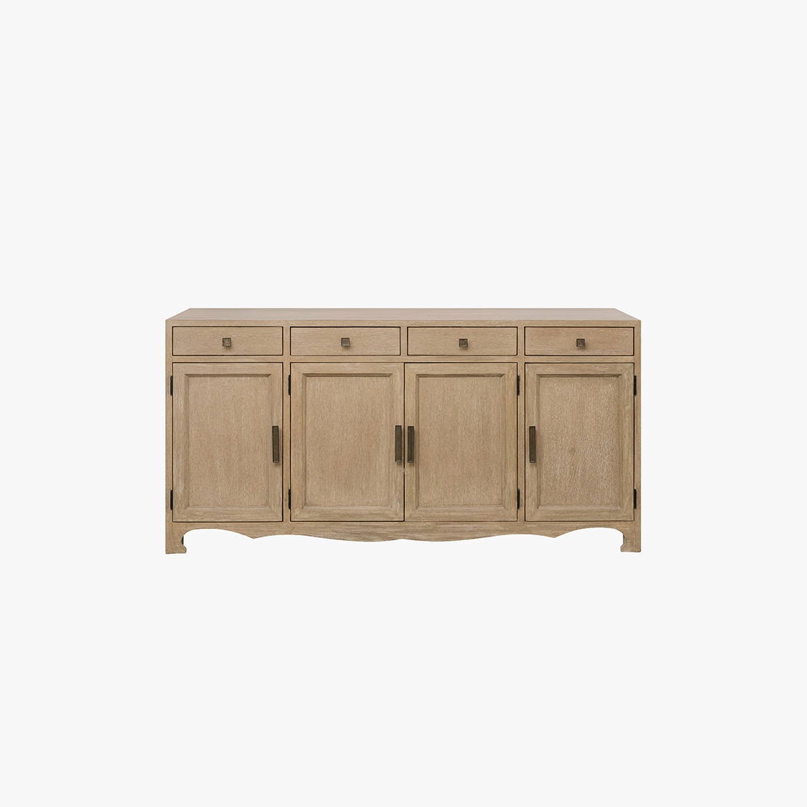 Willow Buffet Sideboard Cabinet with Spacious Storage Modern Wooden Credenza Console Table for Dining Room Kitchen Living Room Entryway Furniture