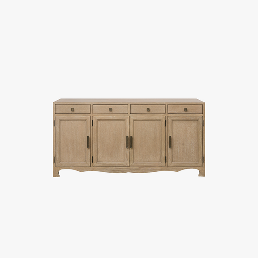 Willow Buffet Sideboard Cabinet with Spacious Storage Modern Wooden Credenza Console Table for Dining Room Kitchen Living Room Entryway Furniture