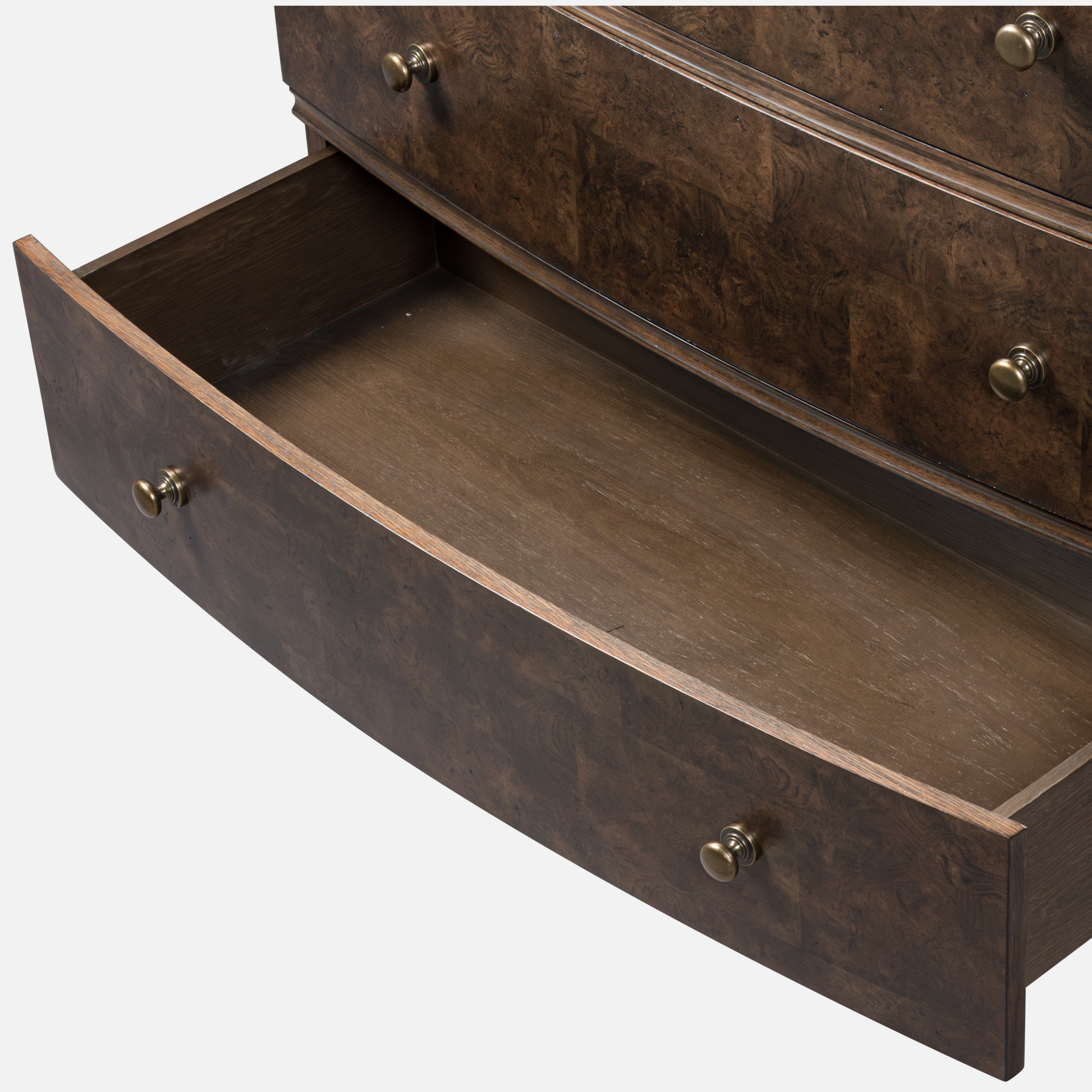 Burl Oak Chest - Dark