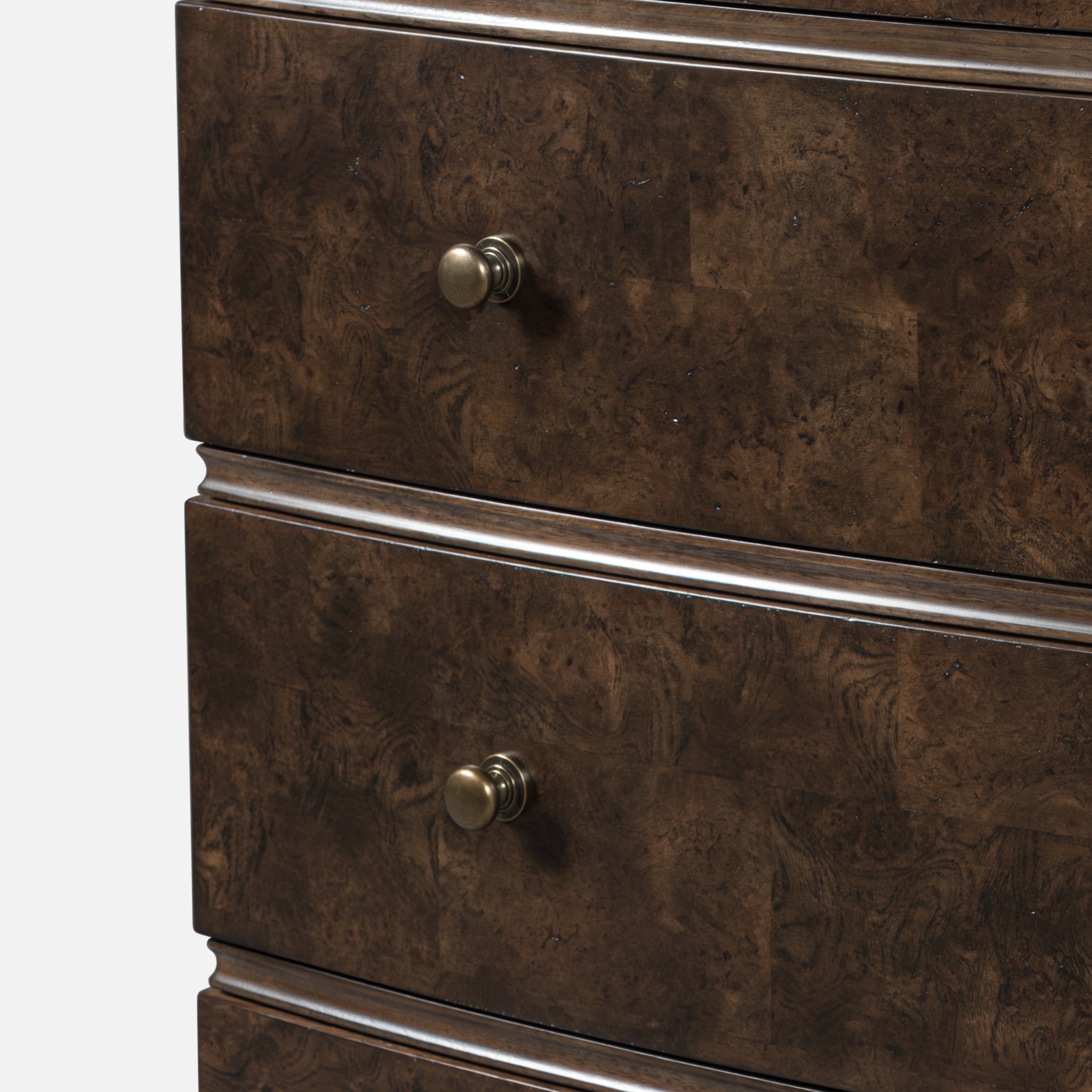 Burl Oak Chest - Dark