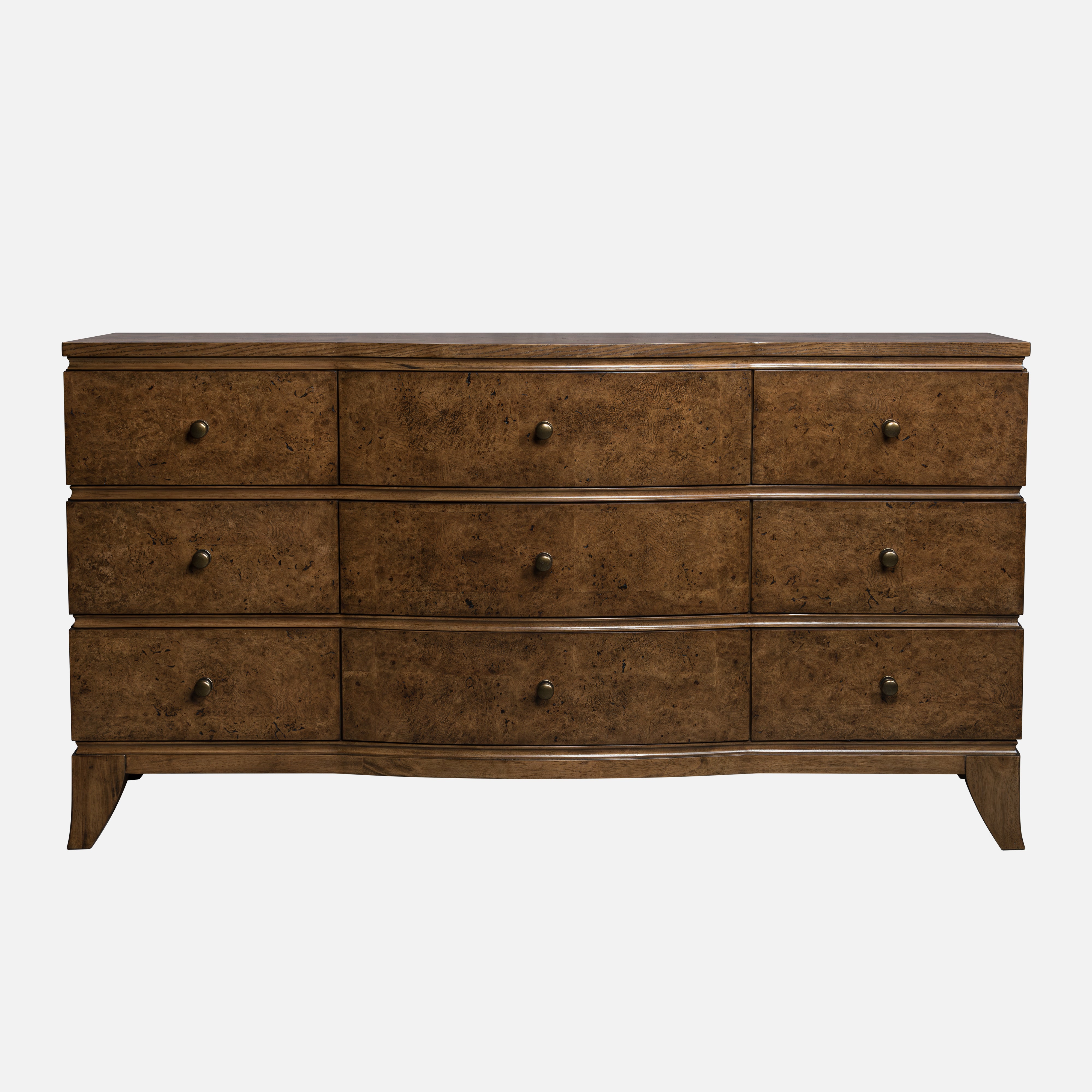 Burl Oak Dresser - Light