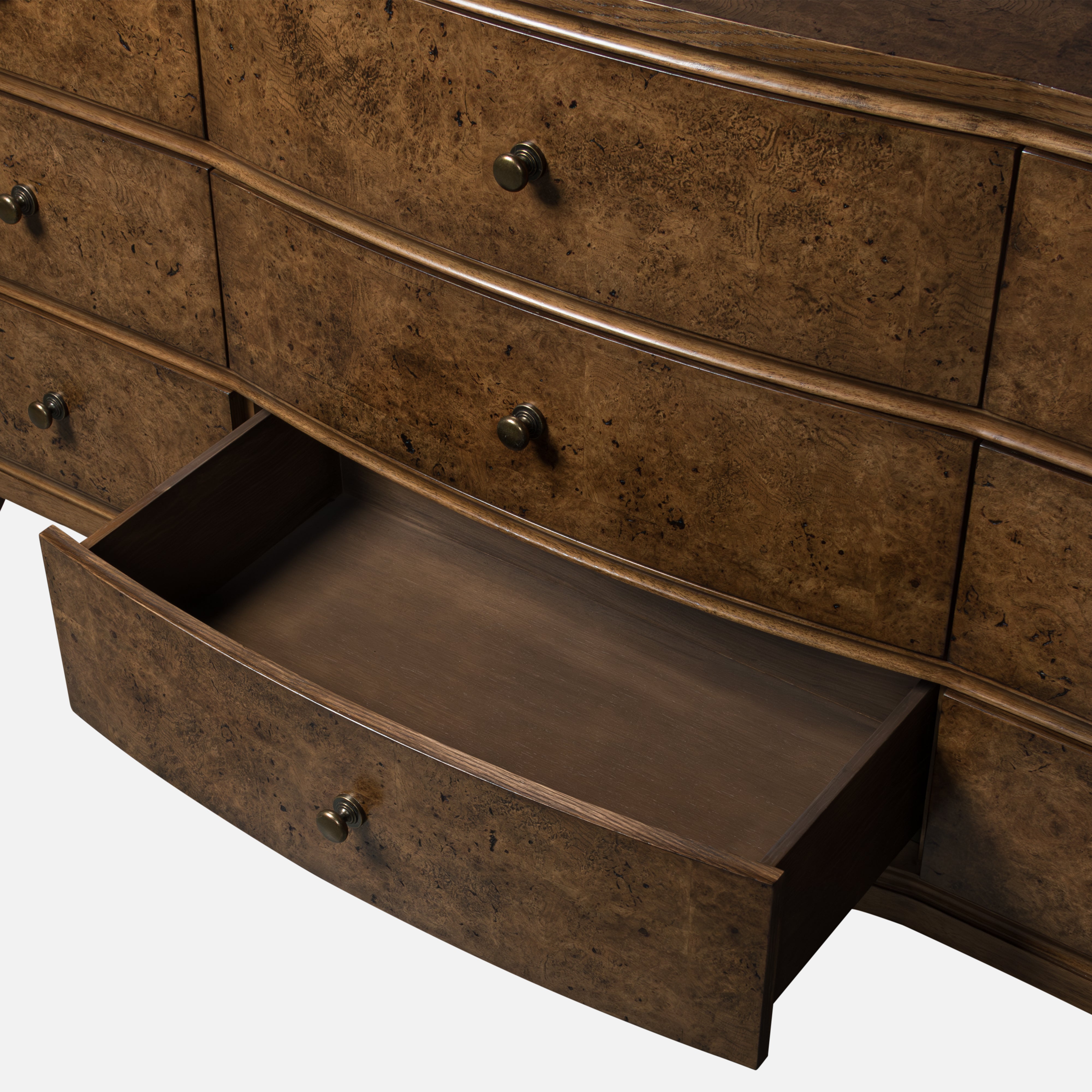 Burl Oak Dresser - Light