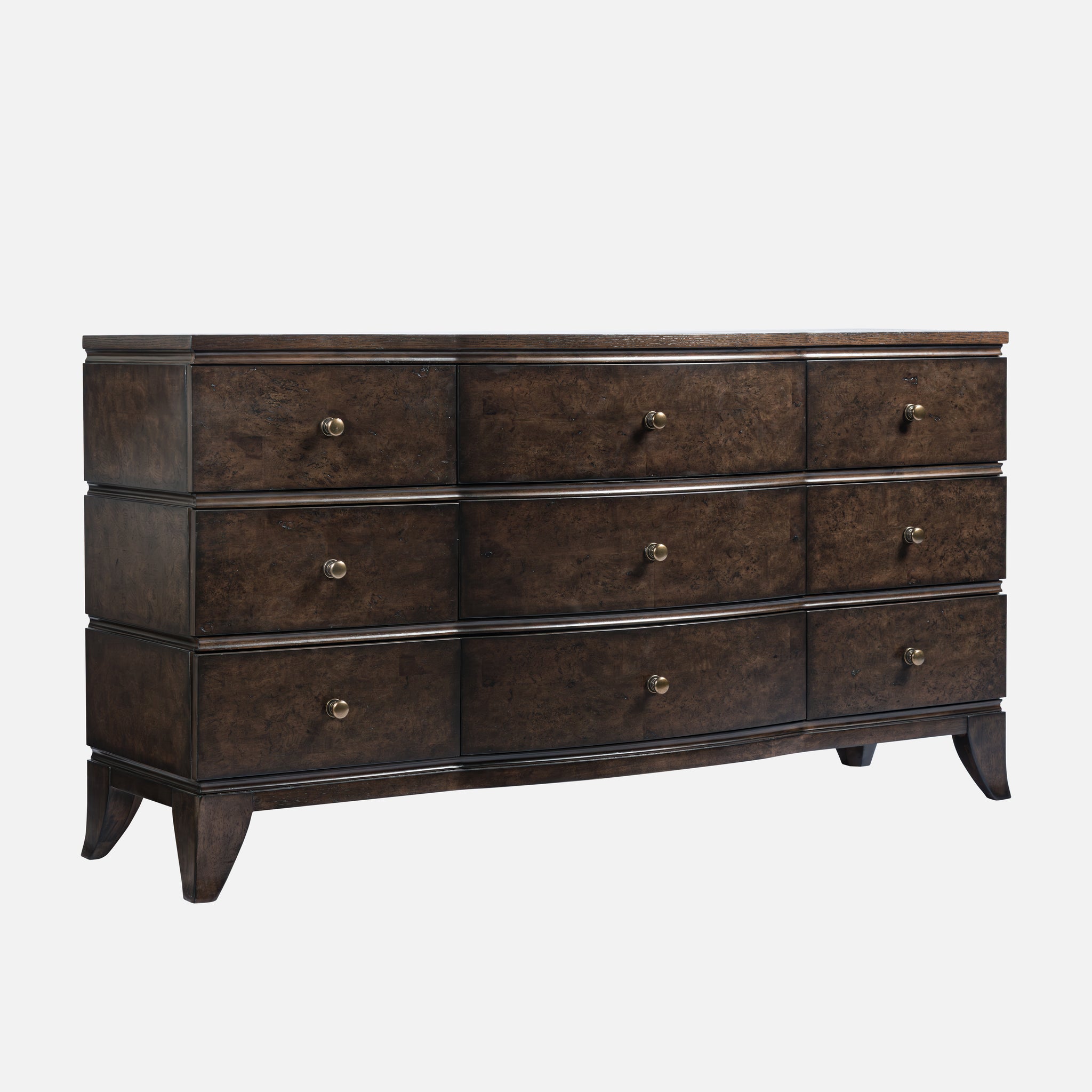 Burl Oak Dresser - Dark