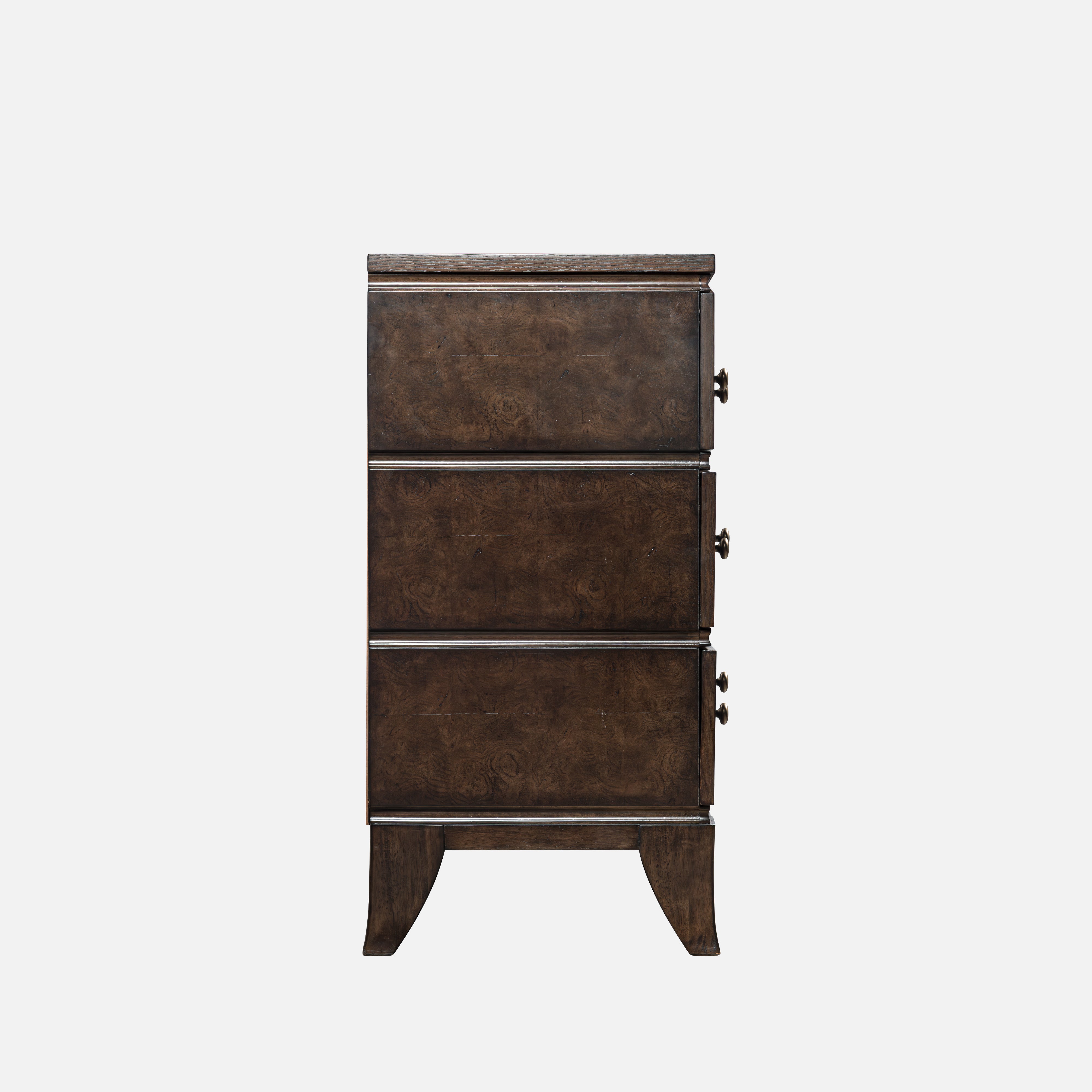 Burl Oak Dresser - Dark
