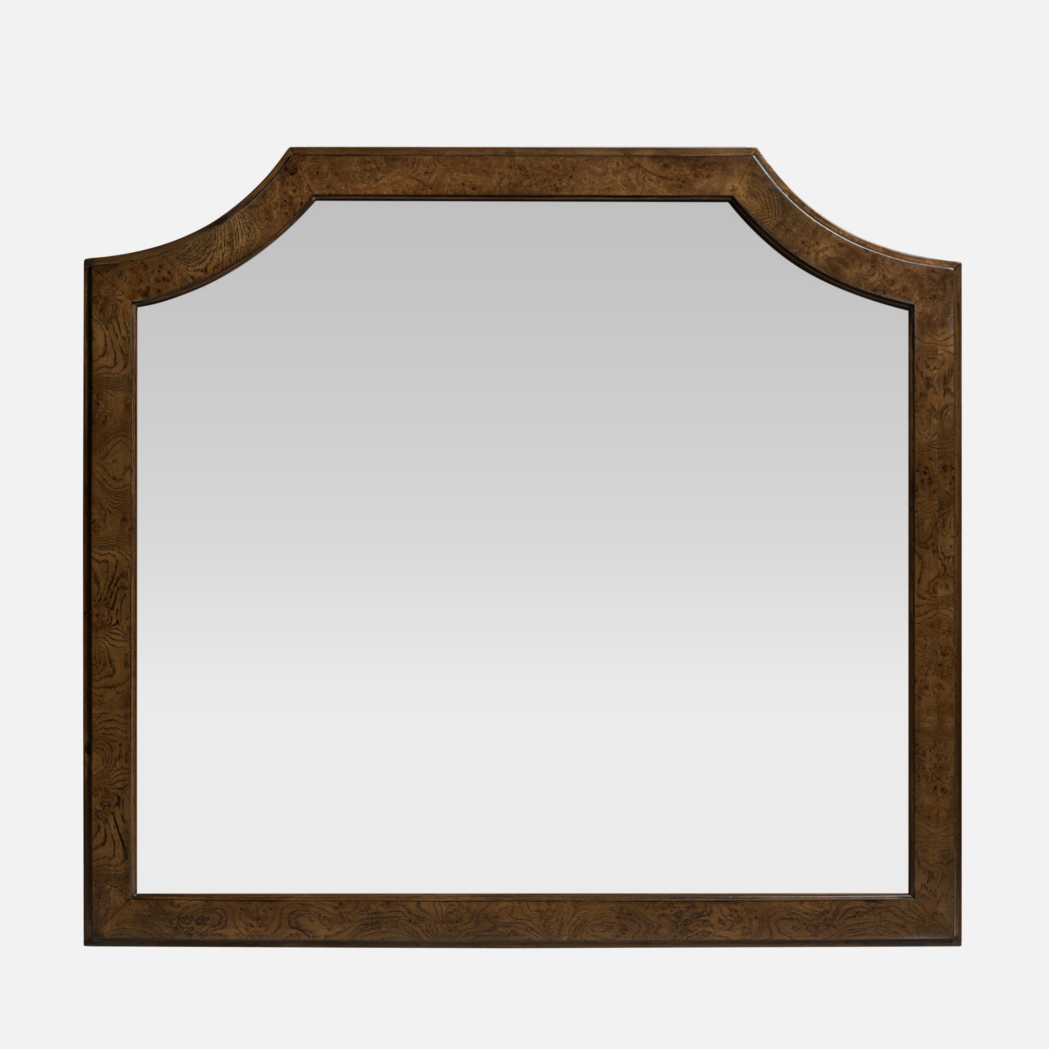 Burl Framed Wall Mirror - Light