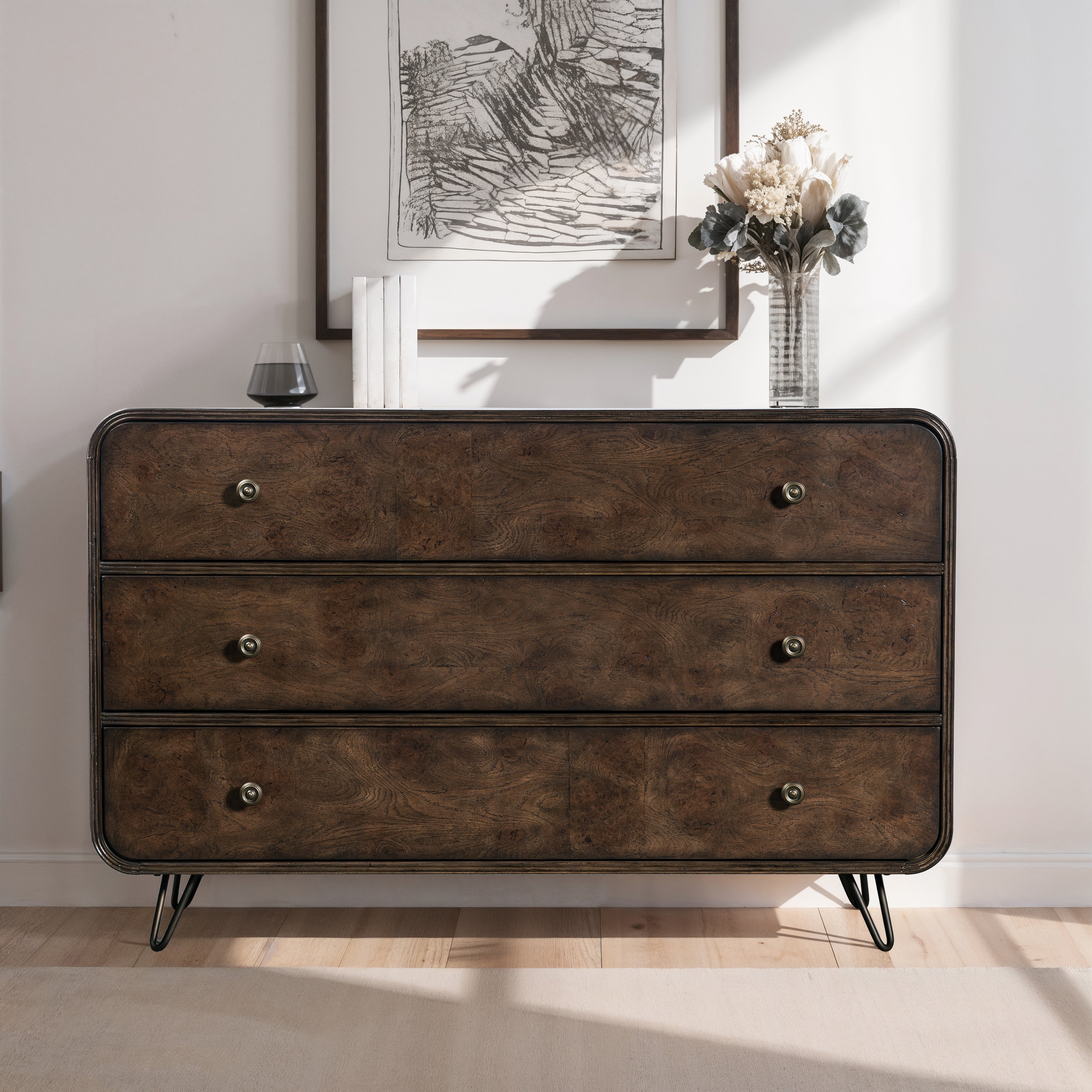 Linden Wood Dresser