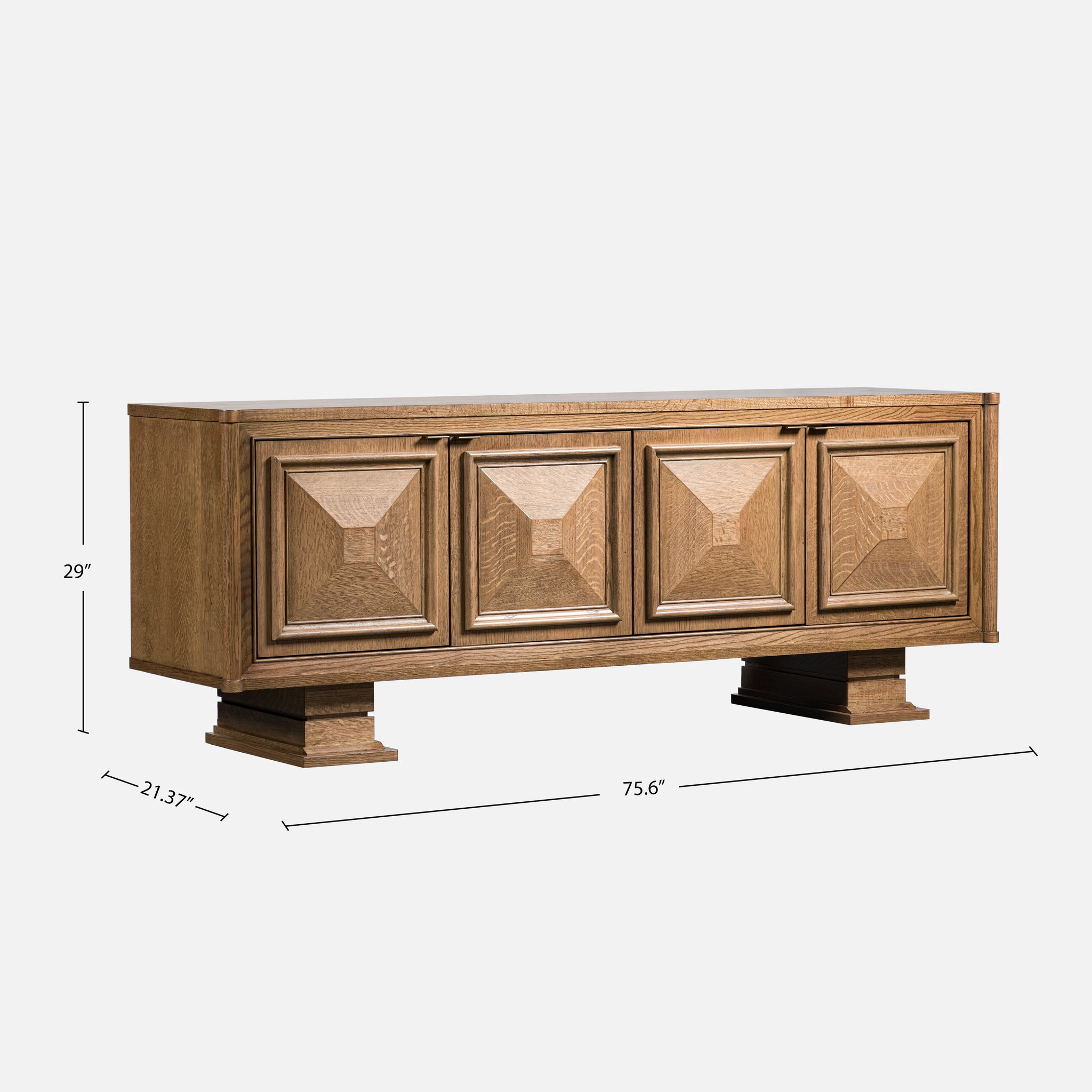 Arlo Solid Wood Media Console