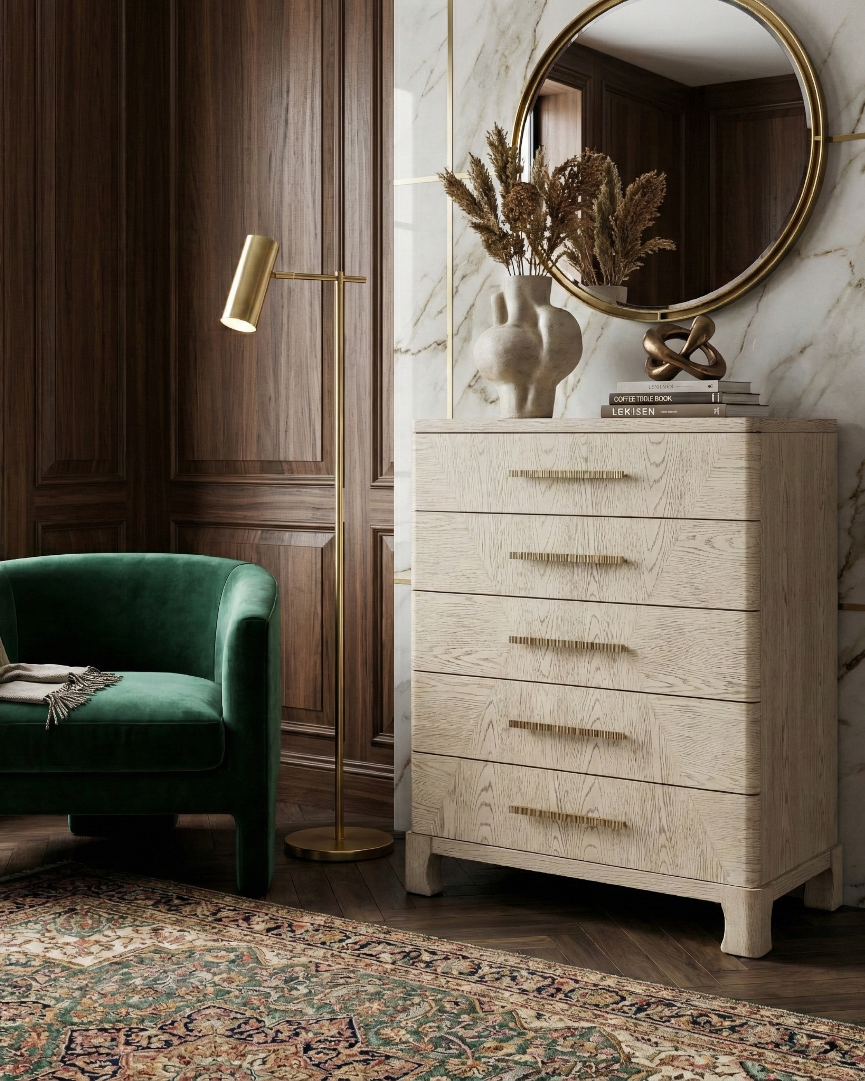 Marlow Oak Chest - Light