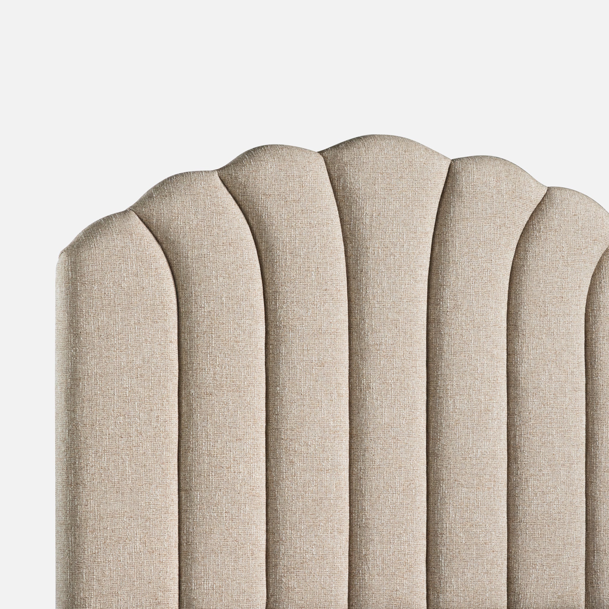 Camden Scalloped King Bed