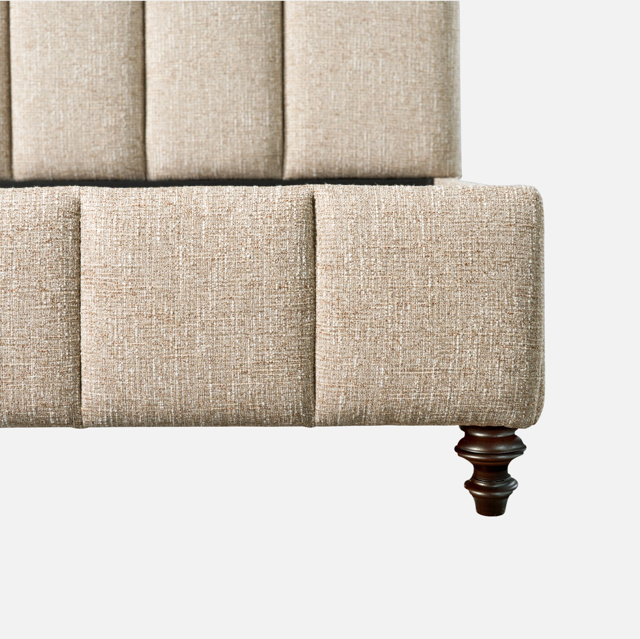 Camden Scalloped King Bed