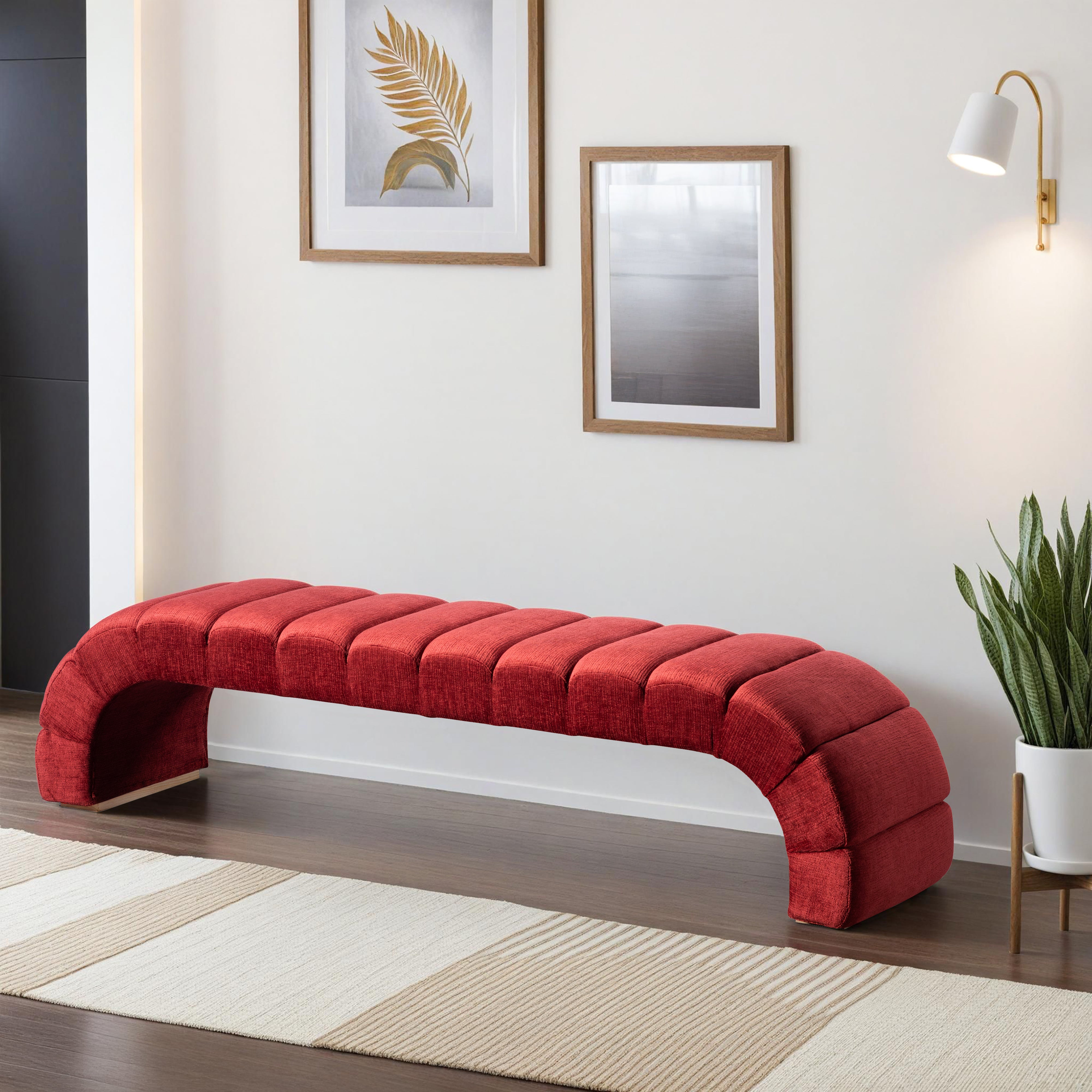 Siena Curved Accent Bench