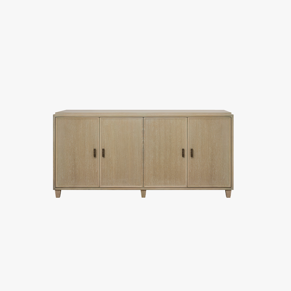 Stanley Horizon Buffet Sideboard in Light Brown – Modern Farmhouse Dining Room Storage Cabinet with Drawers & Shelves, 76