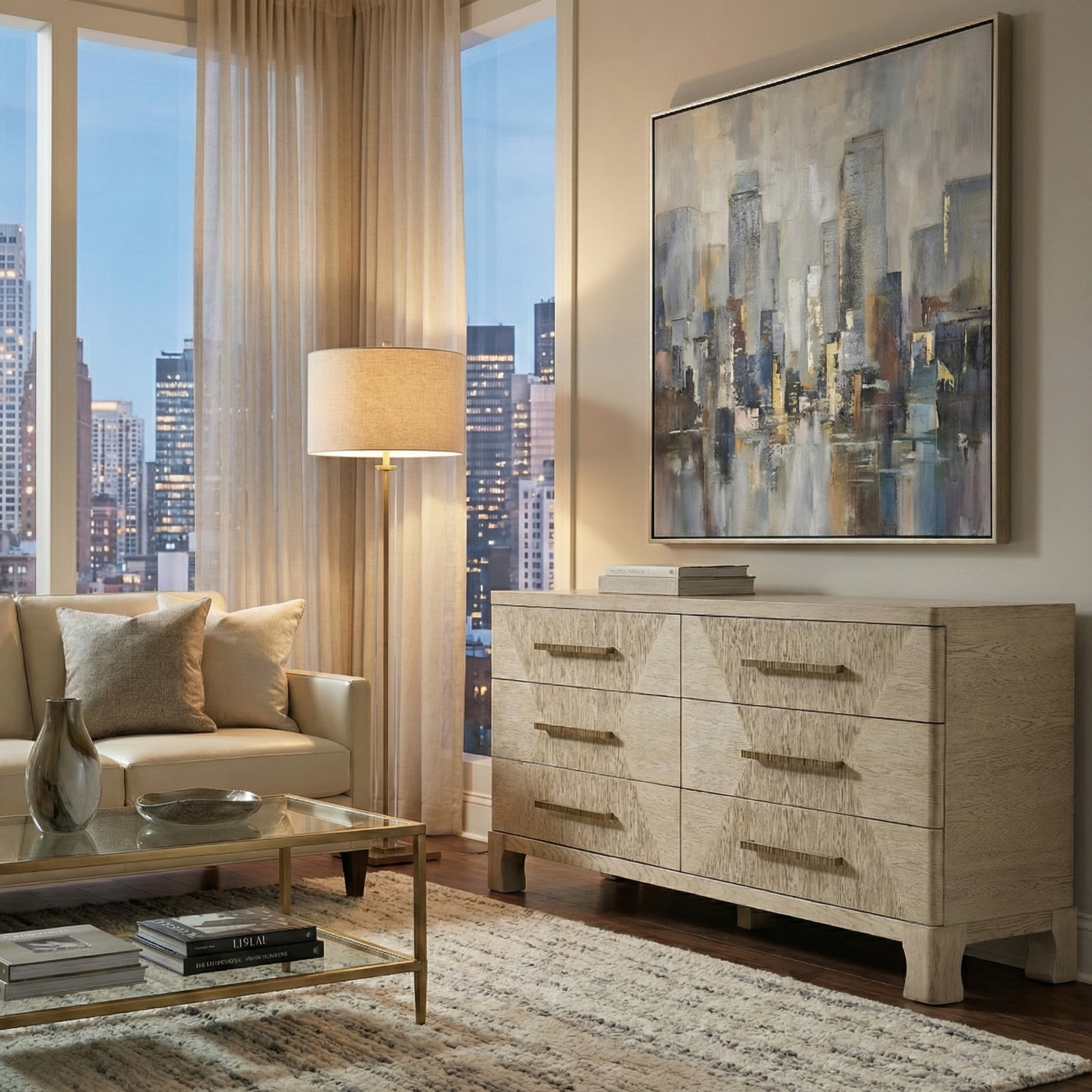 Marlow Oak Dresser - Light