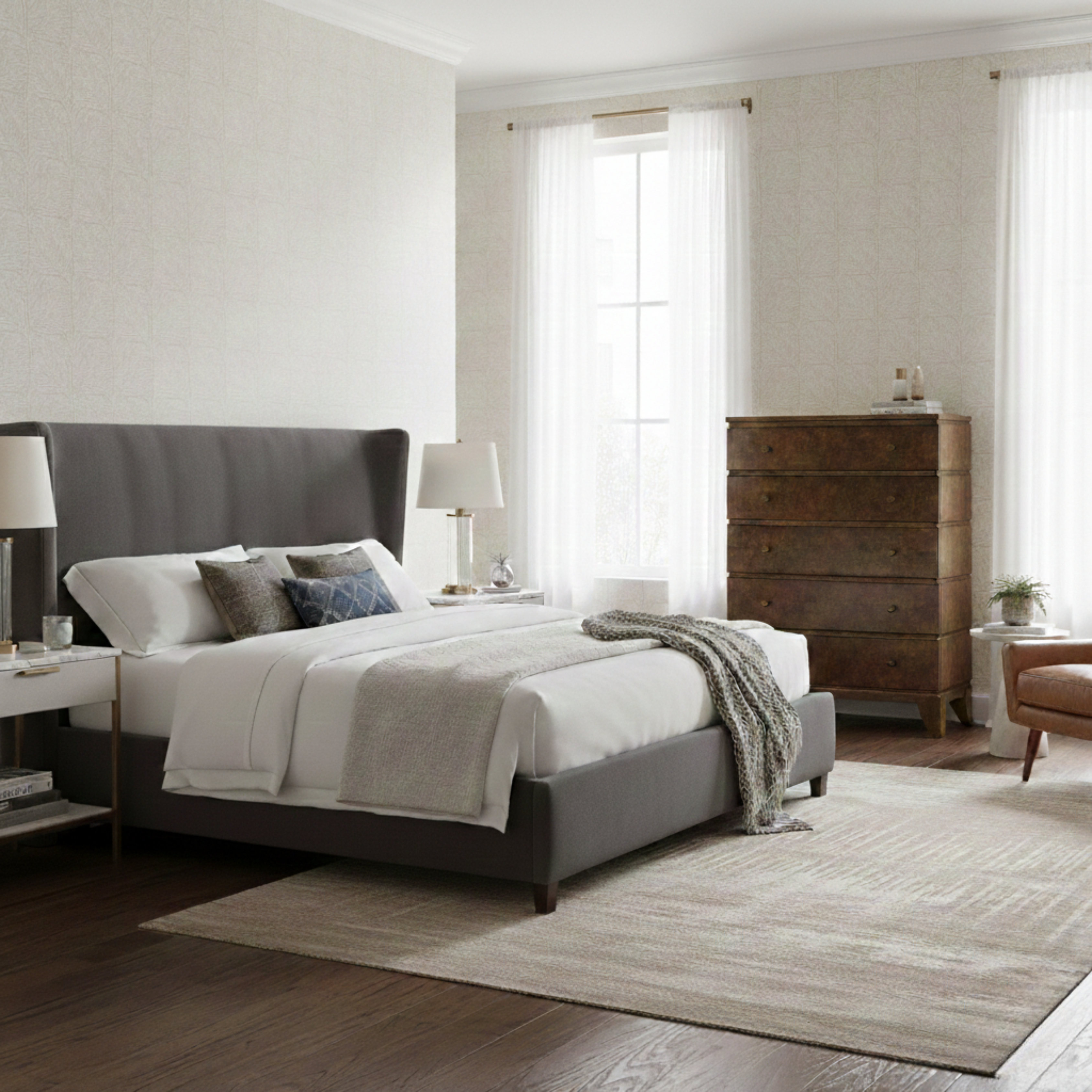 Burl Oak Chest - Light