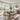 Rectangular Dining Table in Flannel, in a room