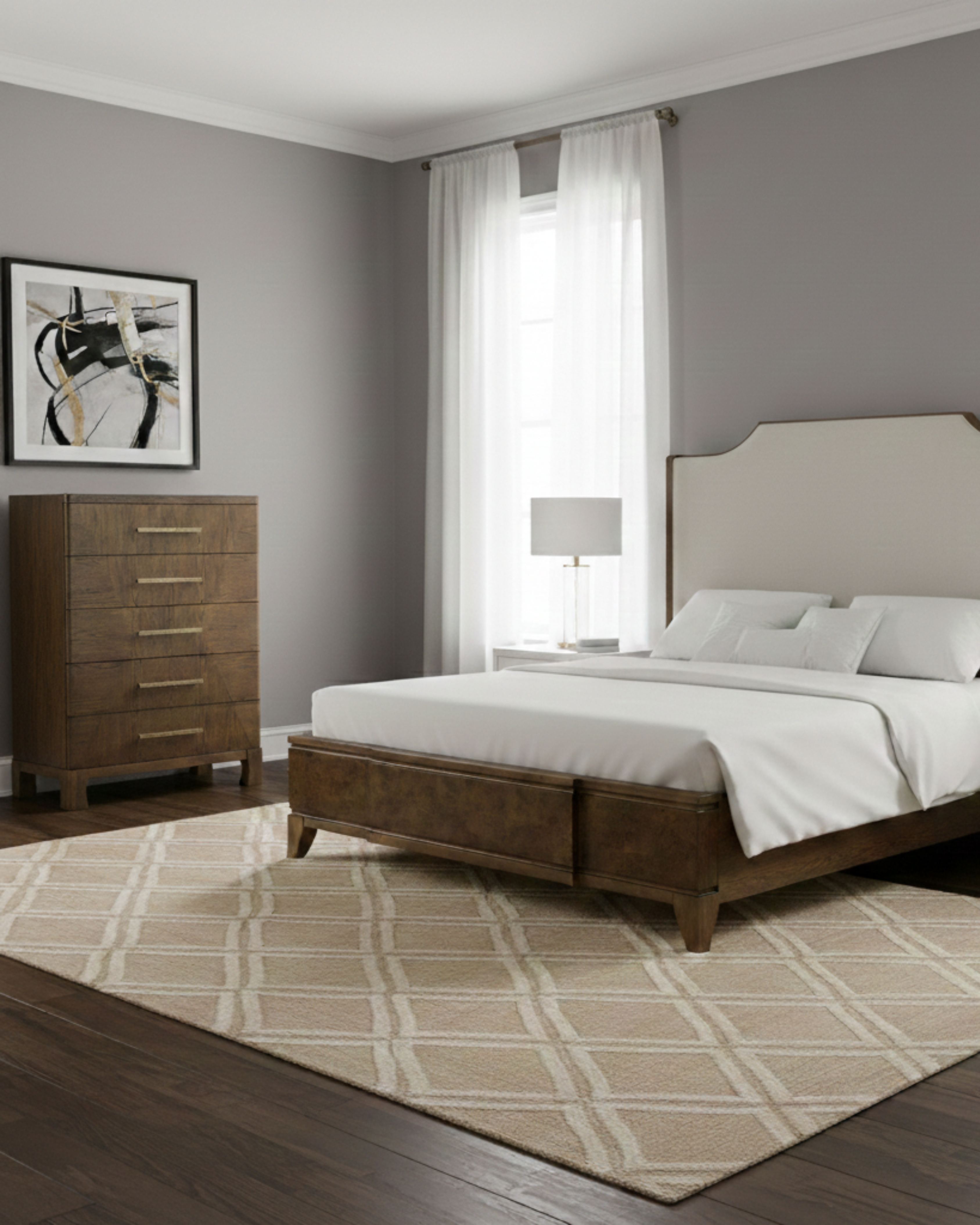 Marlow Oak Chest - Dark